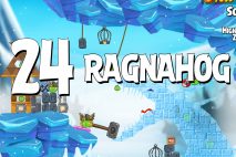Angry Birds Seasons Ragnahog Level 1-24 Walkthrough