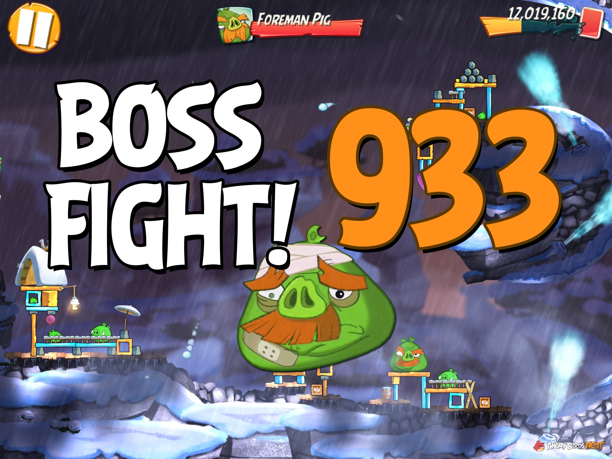 Angry Birds 2 Boss Fight Level 933