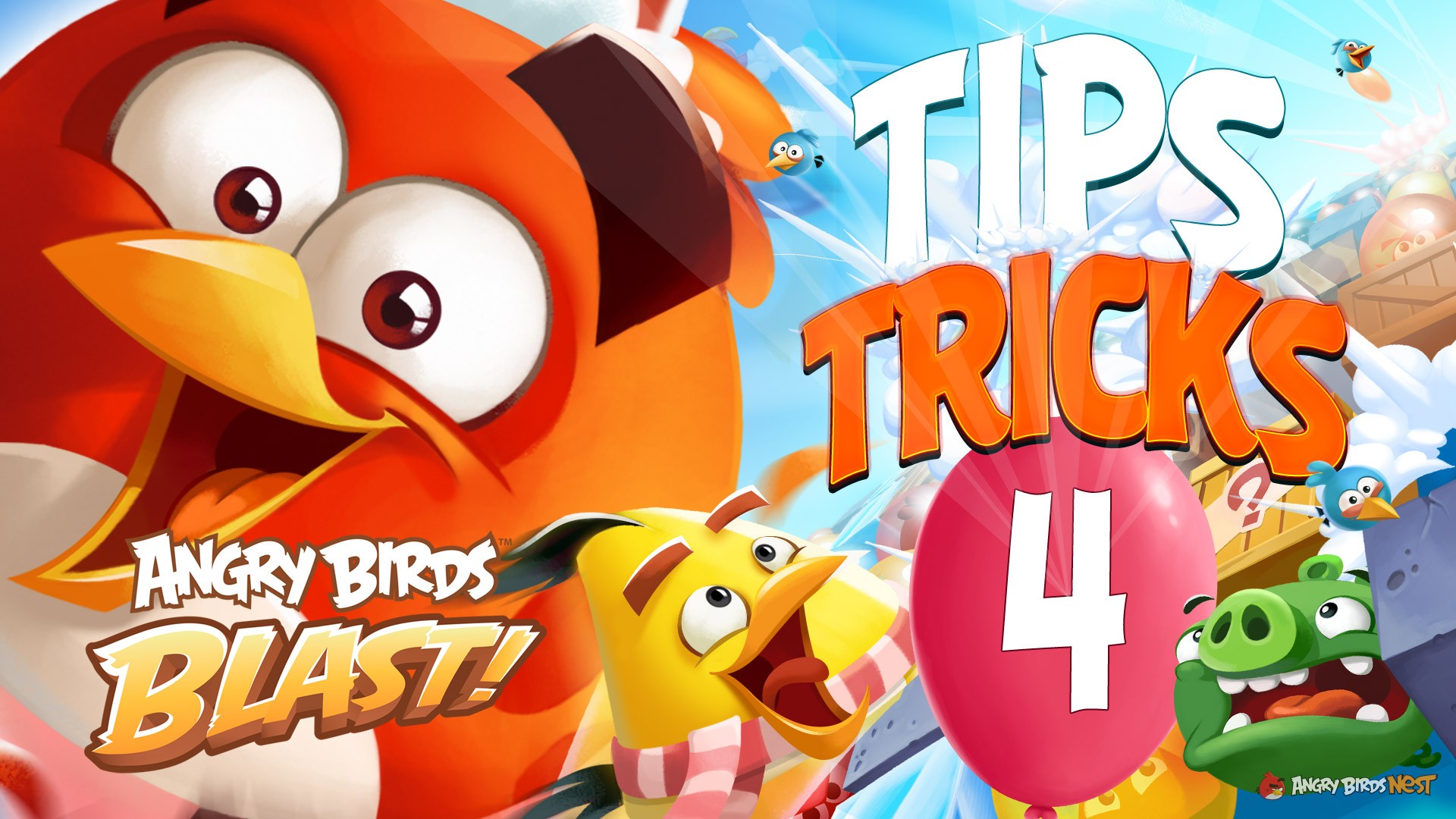 Angry Birds Blast Tips and Tricks Part 4 - 1920x1080