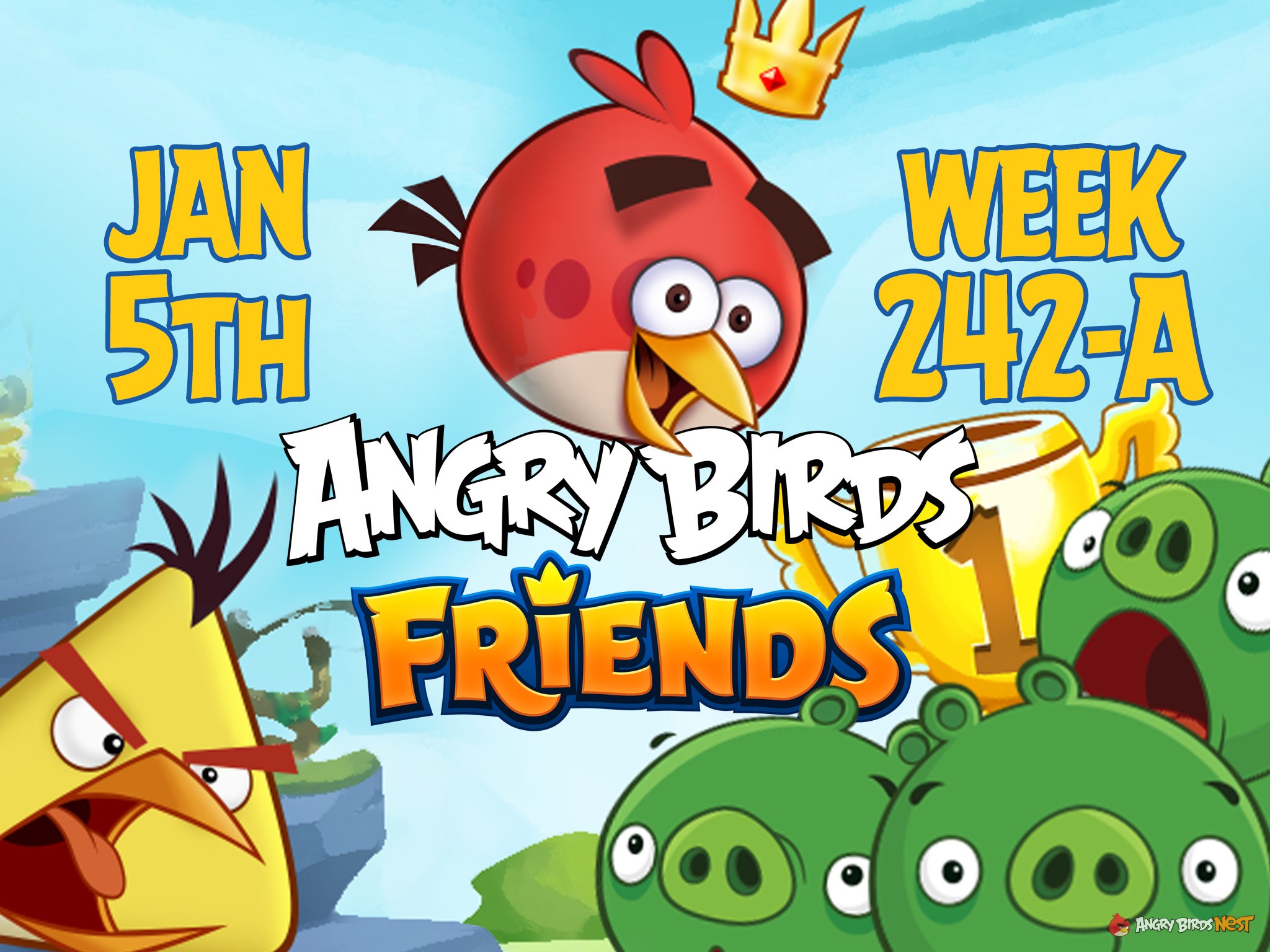 Angry Birds Friends Tournament Week 242-A Feature Image