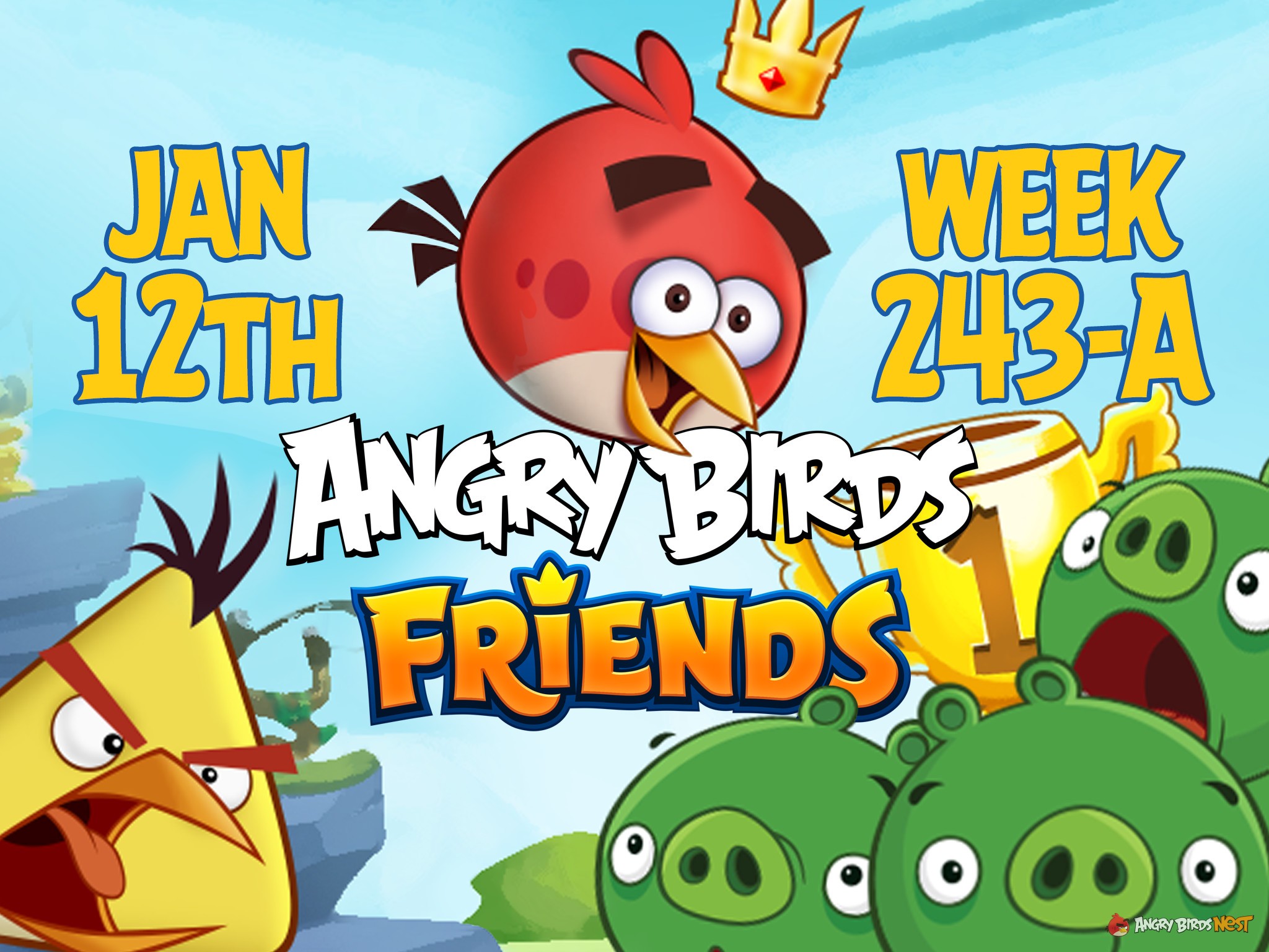 Angry Birds Friends Tournament Week 243-A Feature Image