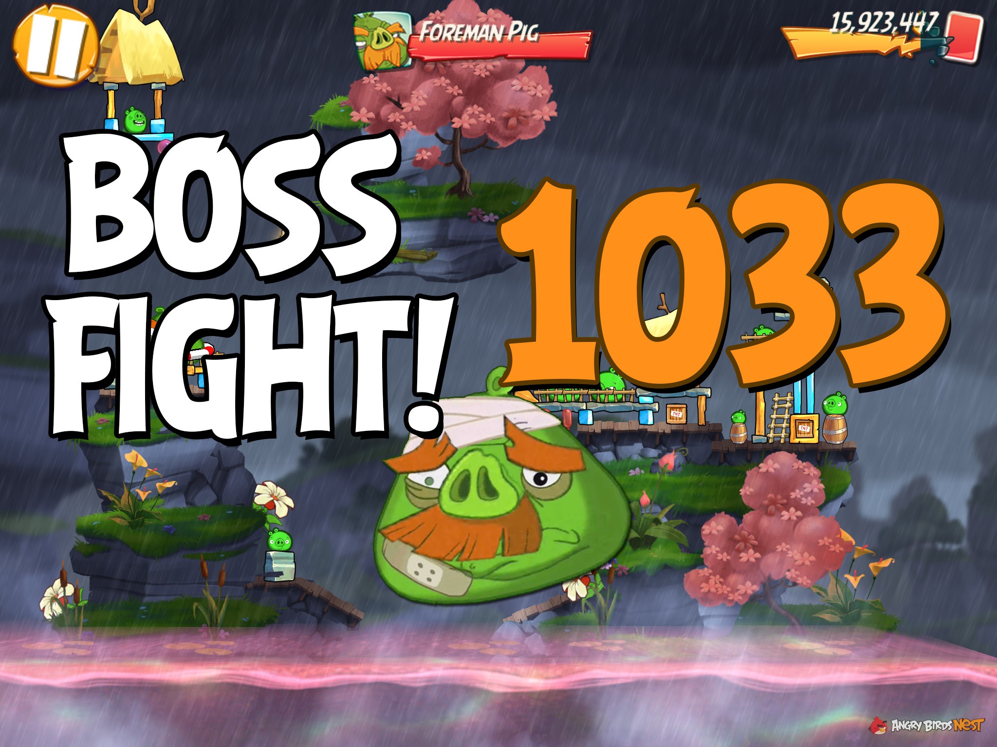 Angry Birds 2 Boss Fight Level 1033