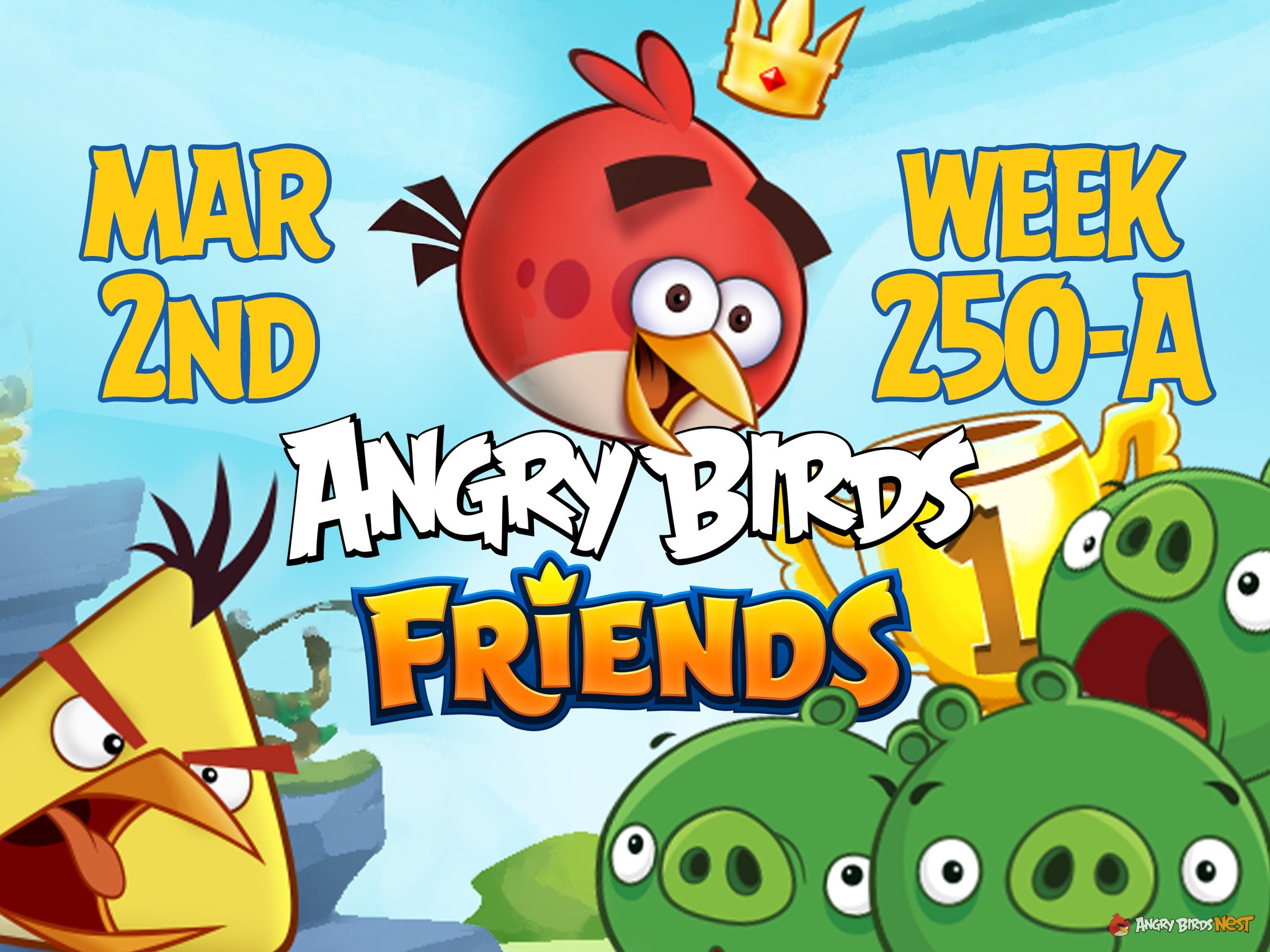 Angry Birds Friends Tournament Week 250-A Feature Image
