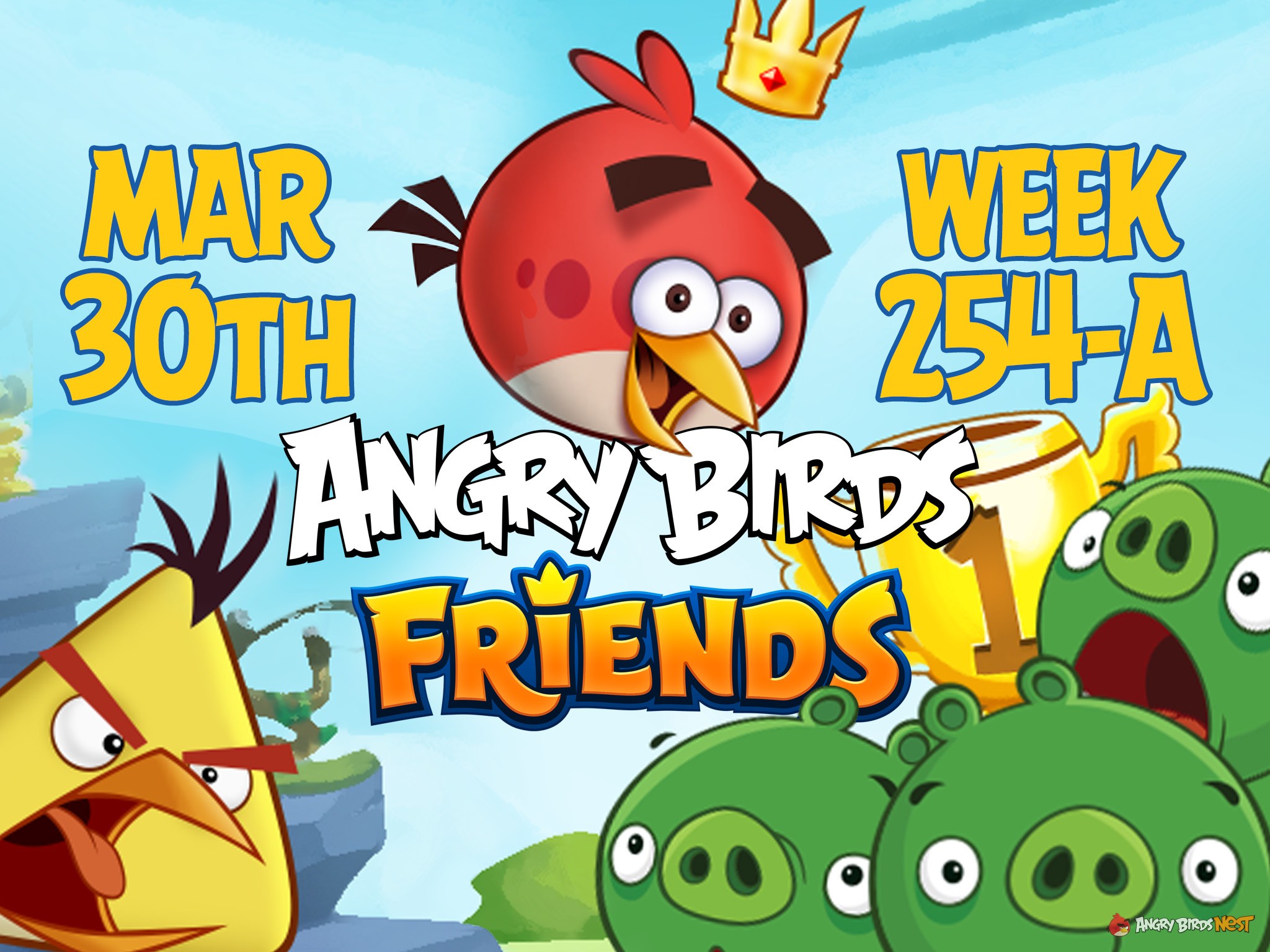Angry Birds Friends Tournament Week 254-A Feature Image