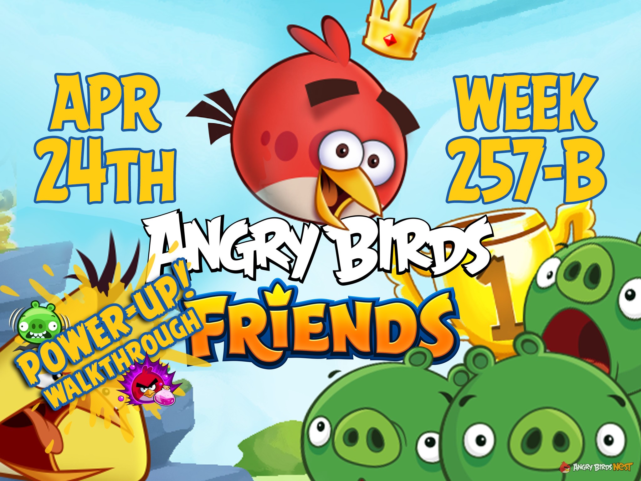 Angry Birds Friends Tournament Week 257-B Feature Image PU