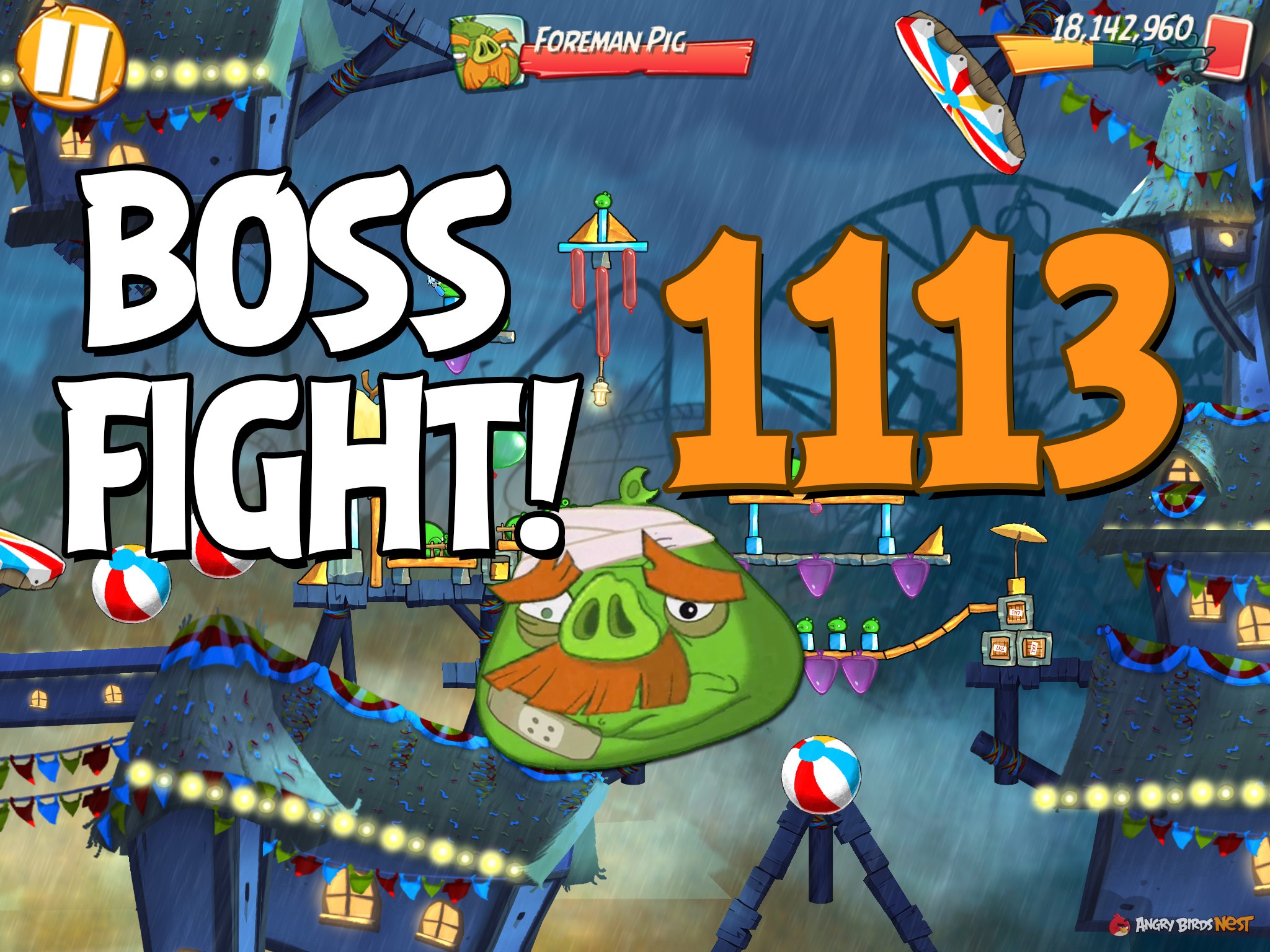 Angry Birds 2 Boss Fight Level 1113