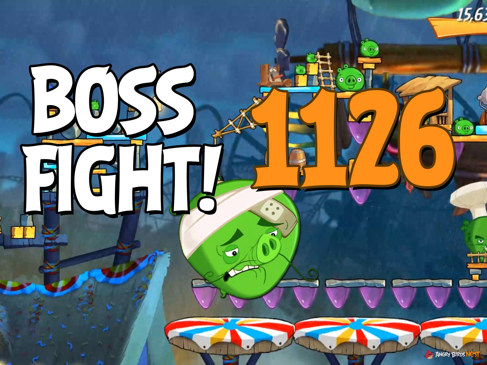 Angry Birds 2 Boss Fight Level 1126