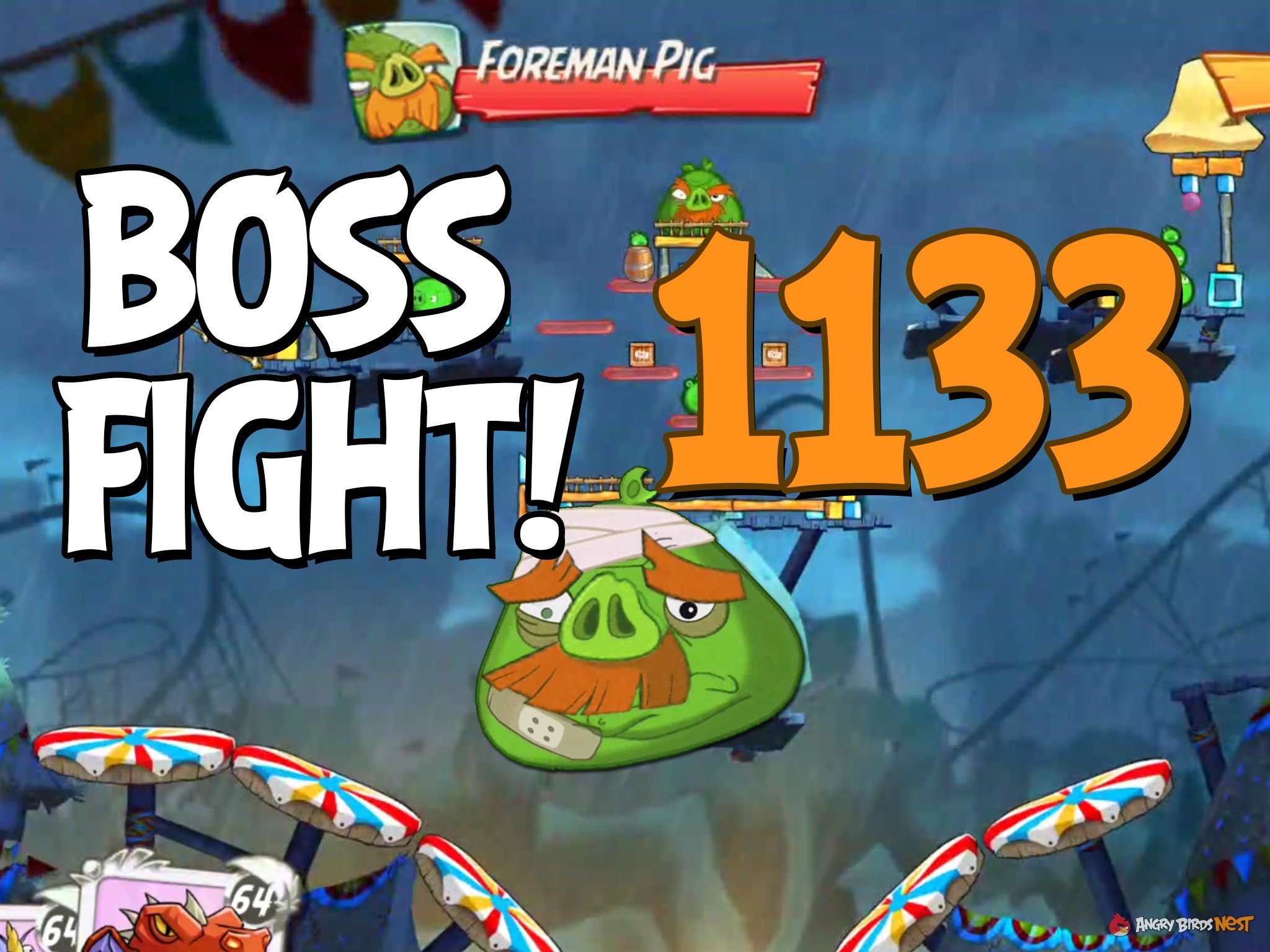 Angry Birds 2 Boss Fight Level 1133