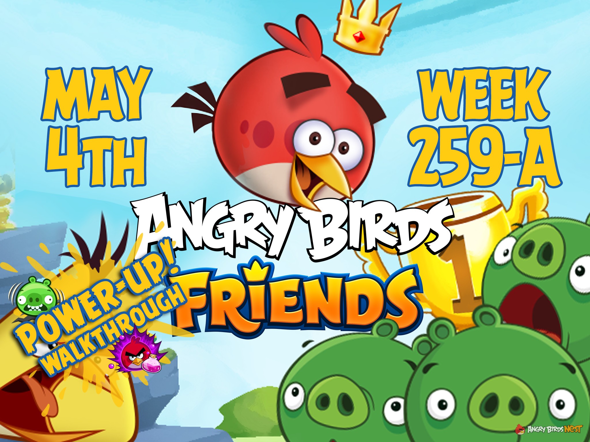 Angry Birds Friends Tournament Week 259-A Feature Image PU