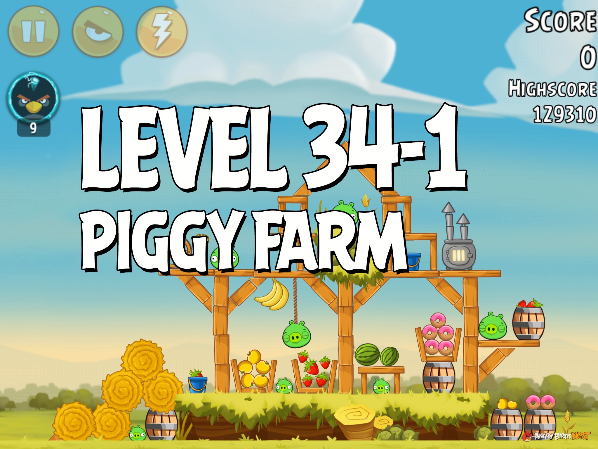 Angry-Birds-Piggy-Farm-Level-34-1