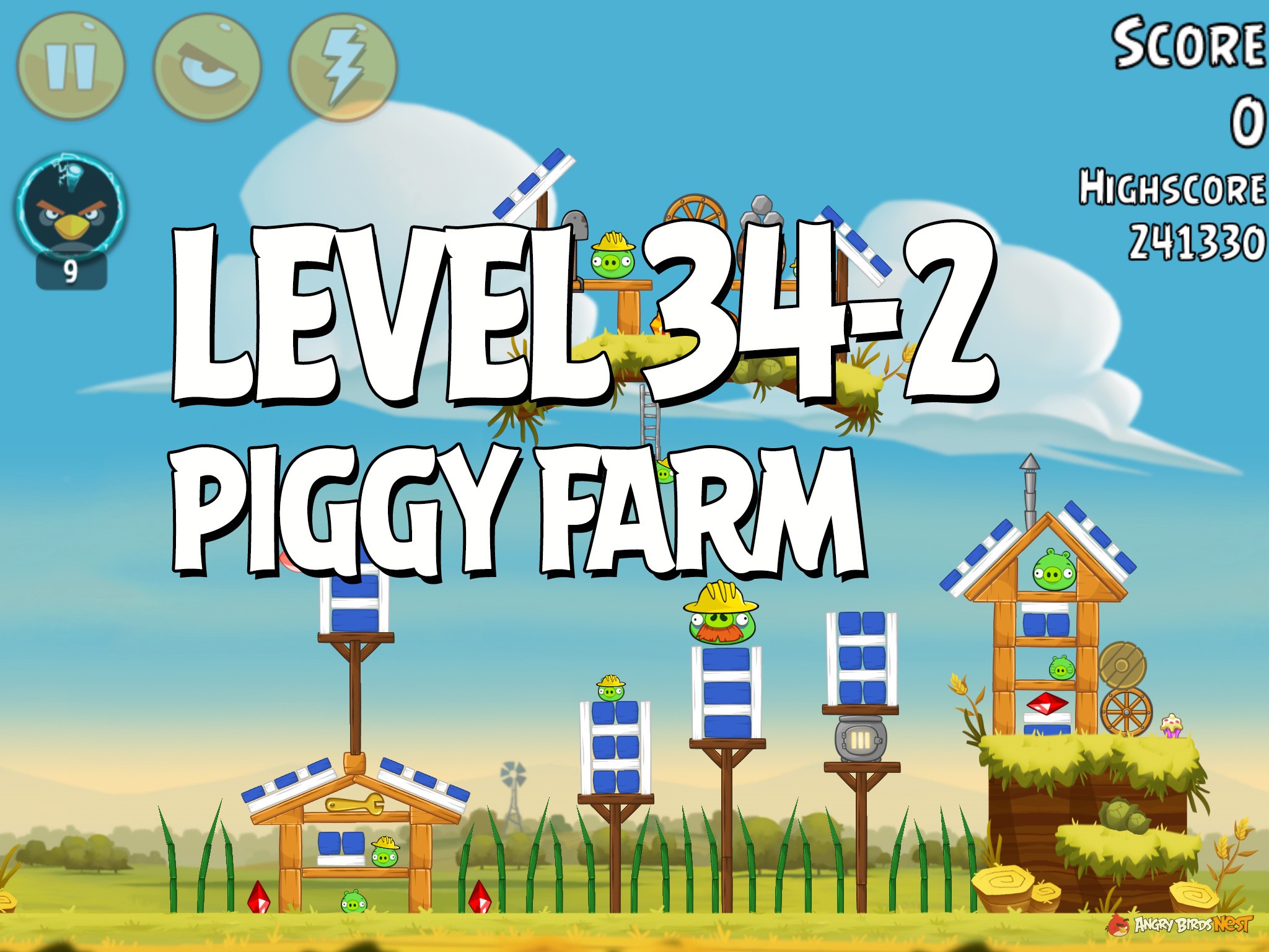 Angry-Birds-Piggy-Farm-Level-34-2