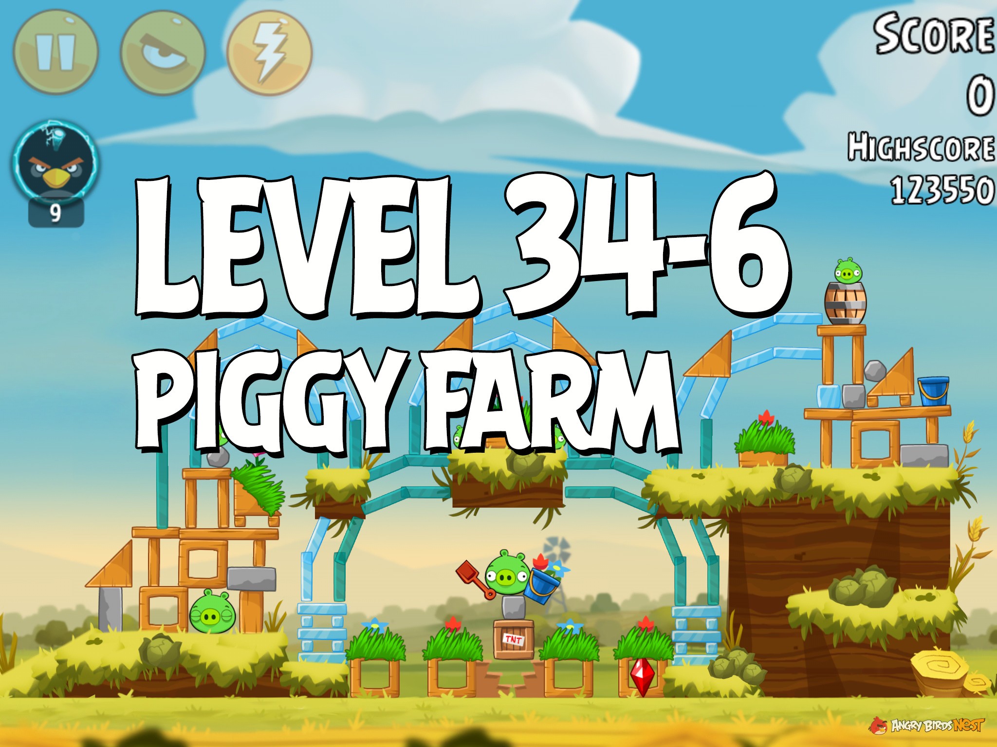 Angry-Birds-Piggy-Farm-Level-34-6