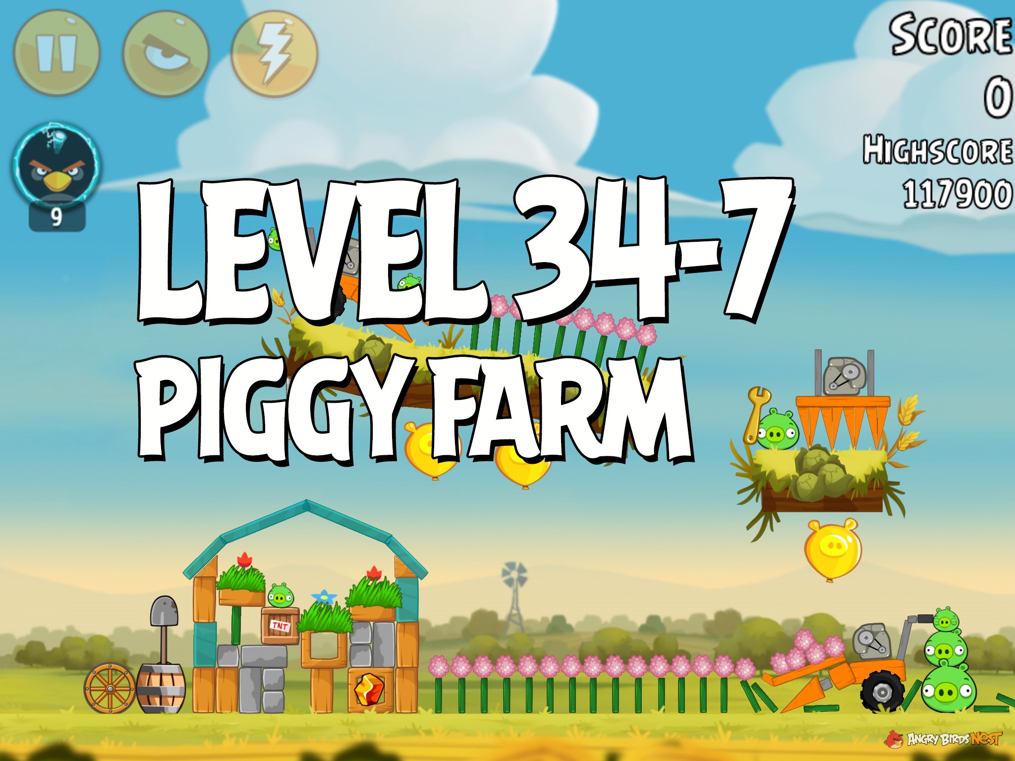 Angry-Birds-Piggy-Farm-Level-34-7