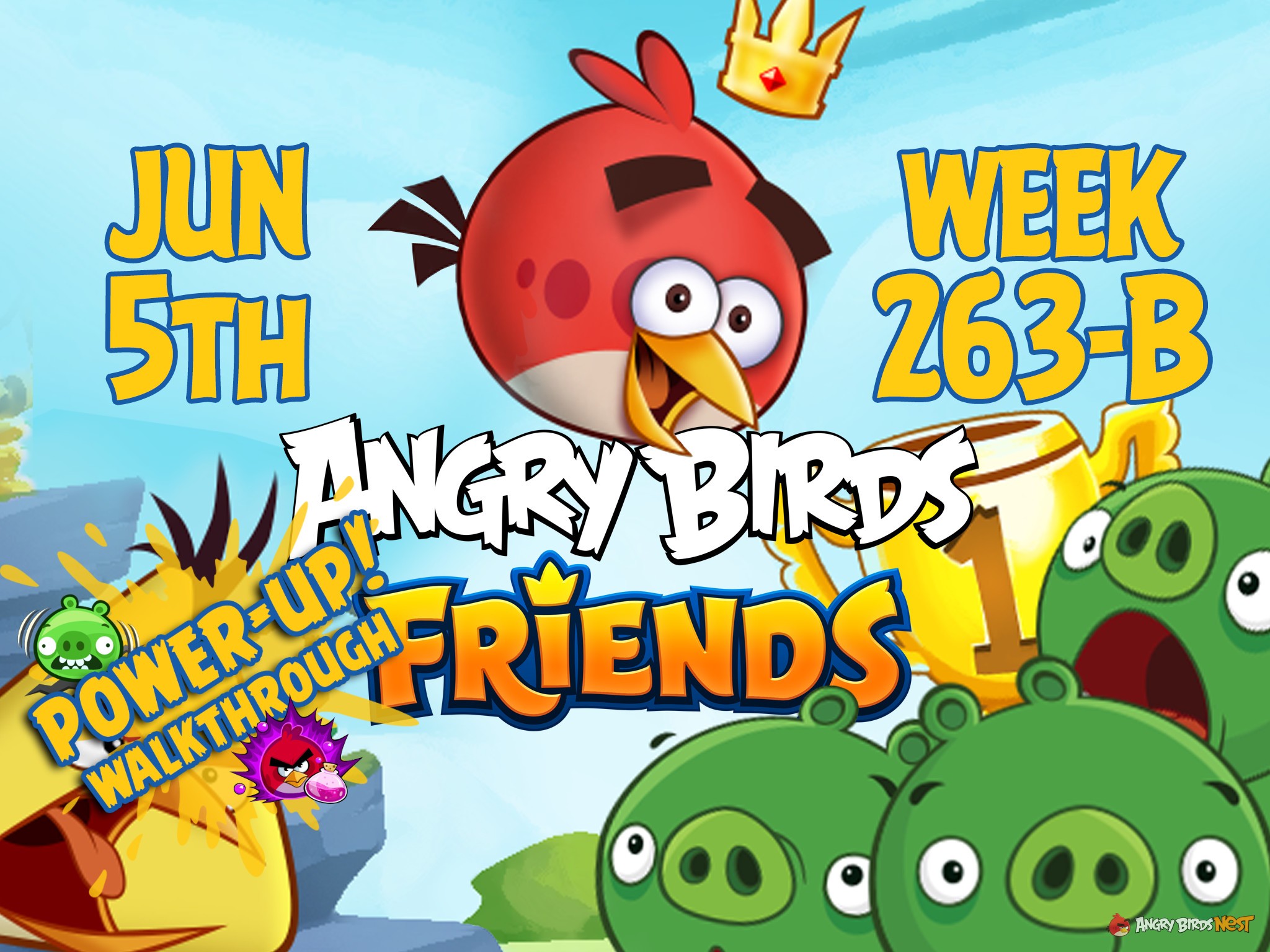 Angry Birds Friends Tournament Week 263-B Feature Image PU