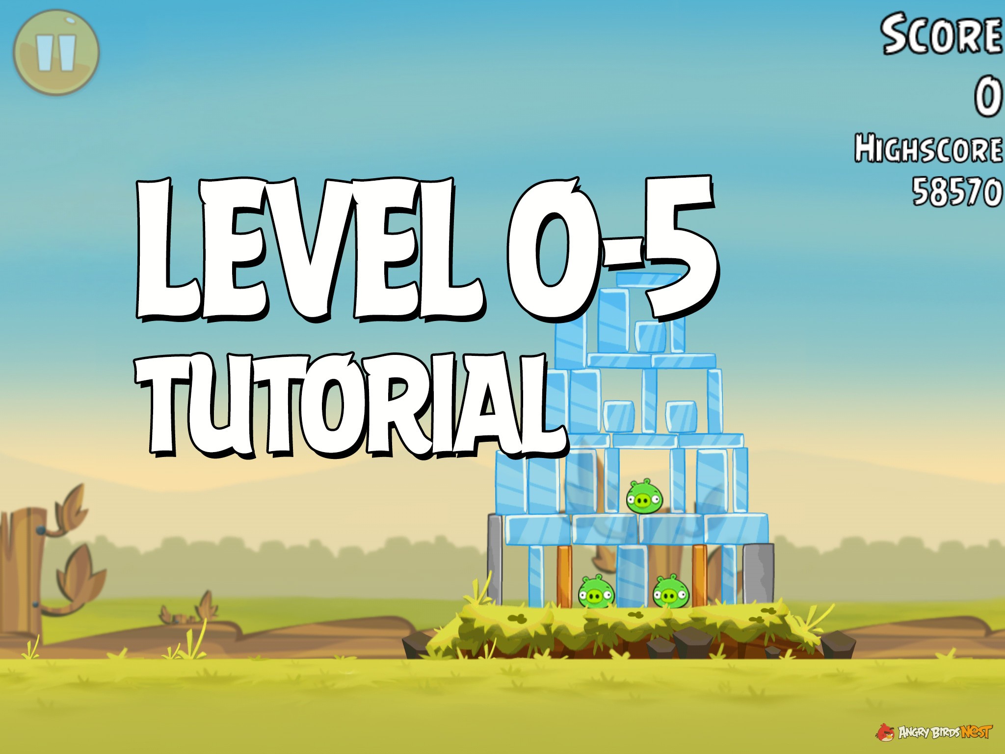Angry-Birds-Tutorial-Level-0-5