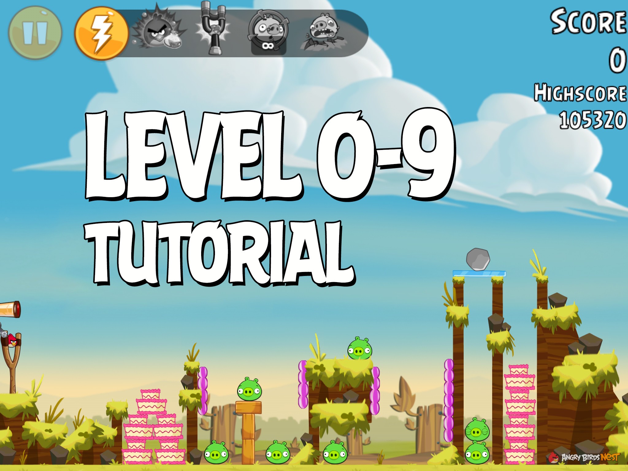 Angry-Birds-Tutorial-Level-0-9