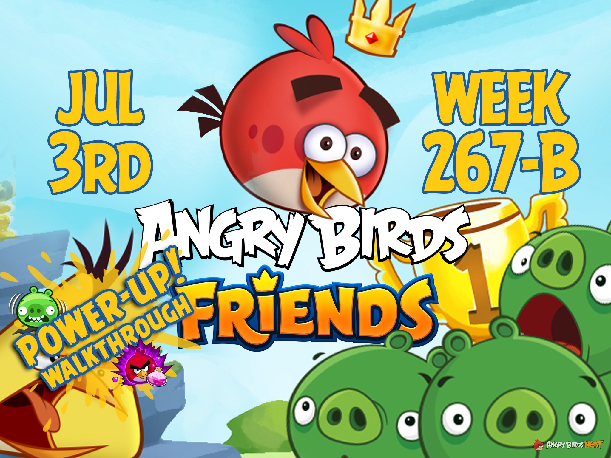 Angry Birds Friends Tournament Week 267-B Feature Image PU