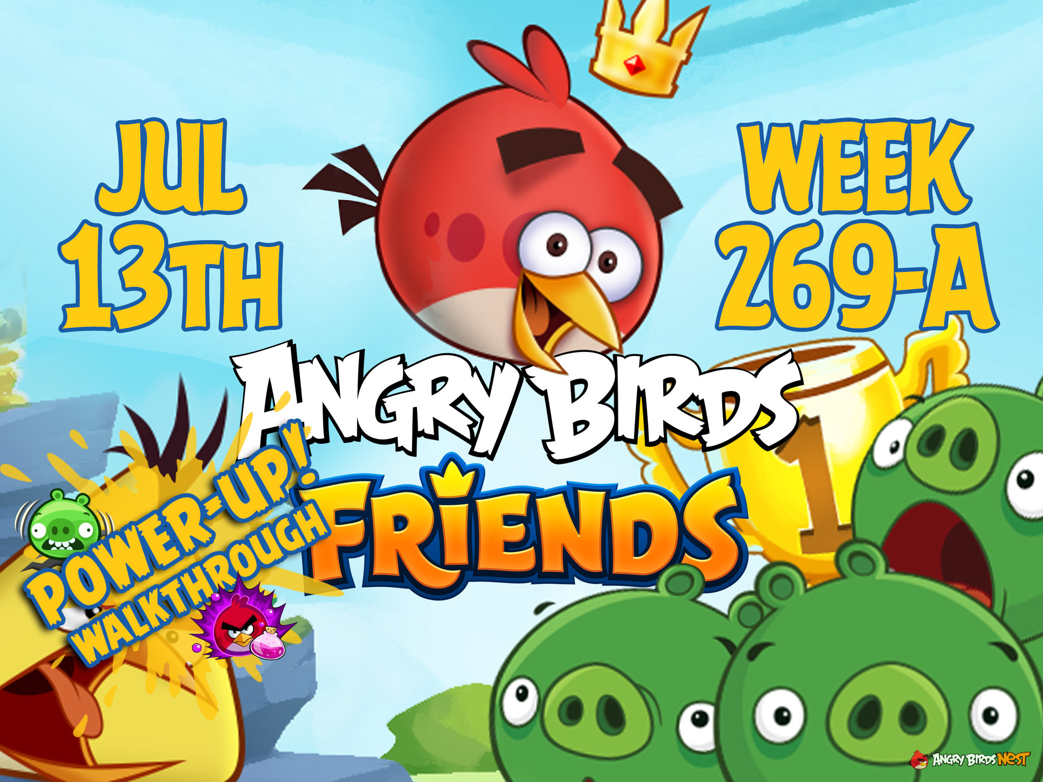 Angry Birds Friends Tournament Week 269-A Feature Image PU
