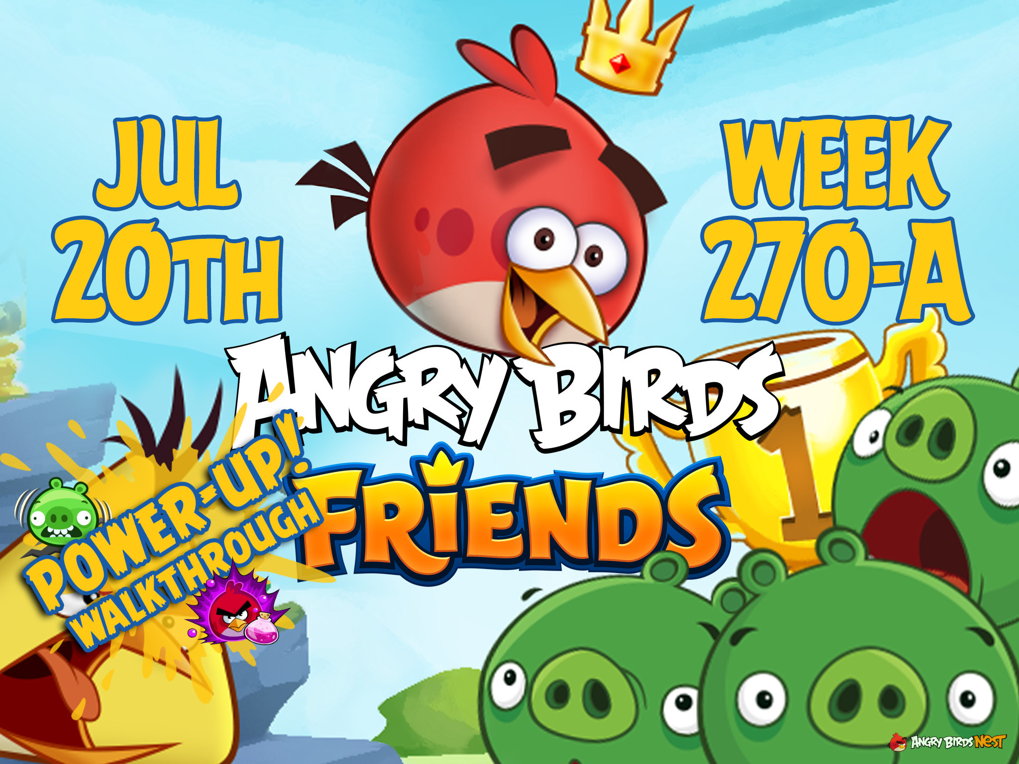 Angry Birds Friends Tournament Week 270-A Feature Image PU