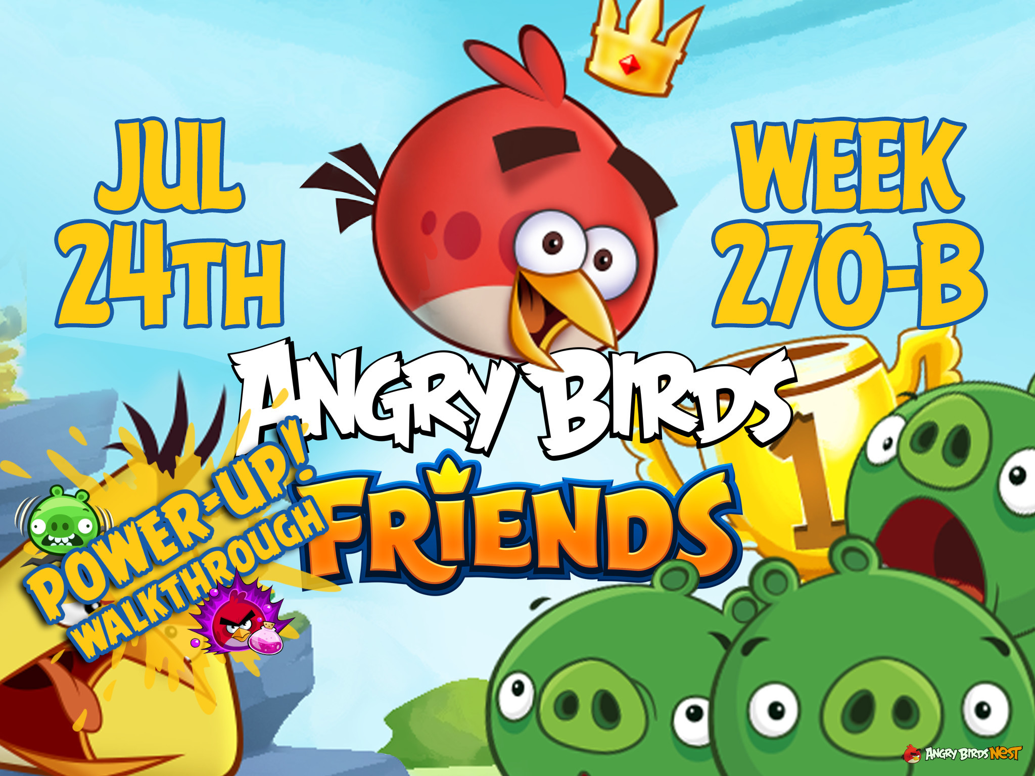 Angry Birds Friends Tournament Week 270-B Feature Image PU