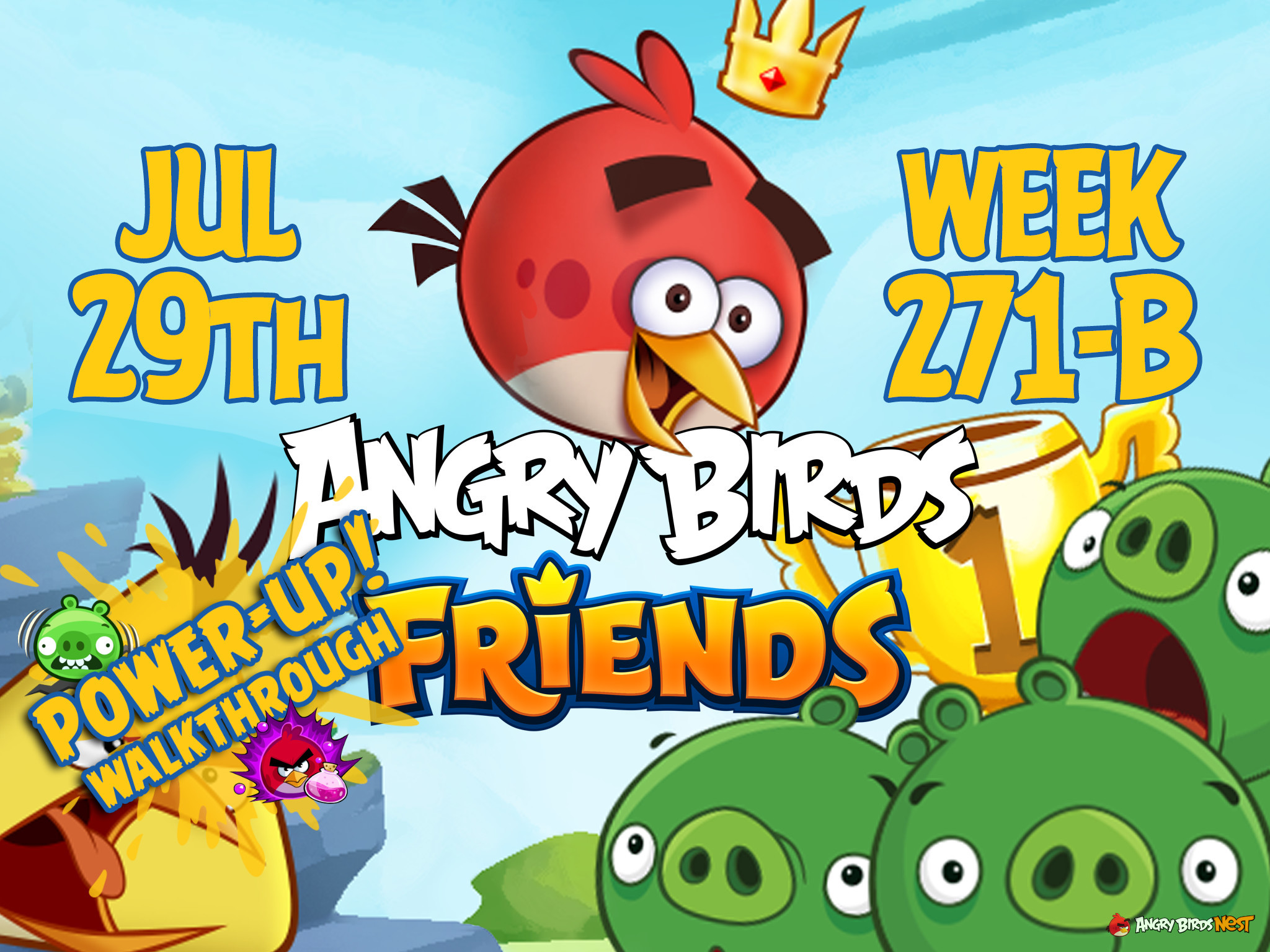 Angry Birds Friends Tournament Week 271-B Feature Image PU