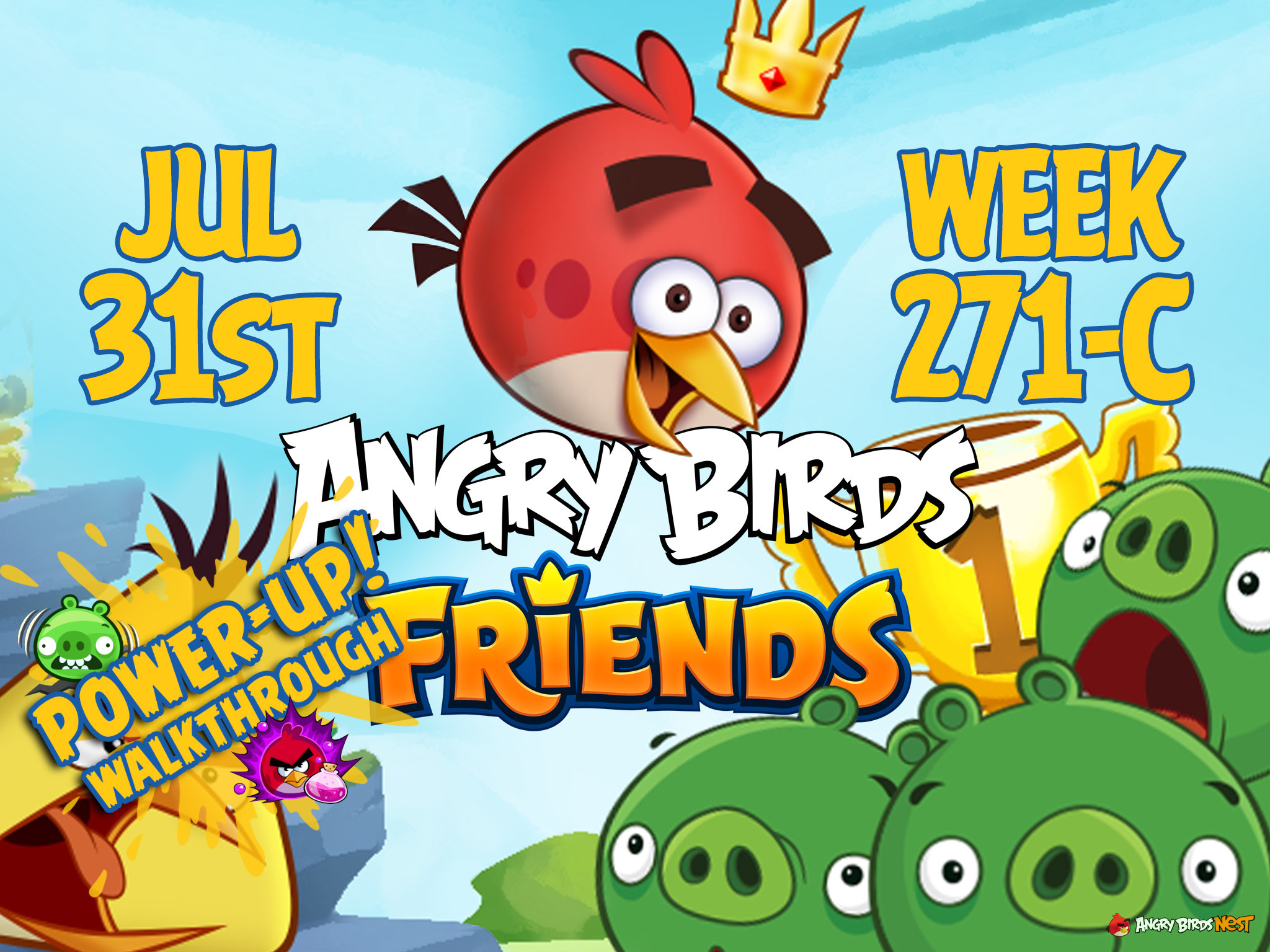 Angry Birds Friends Tournament Week 271-C Feature Image PU