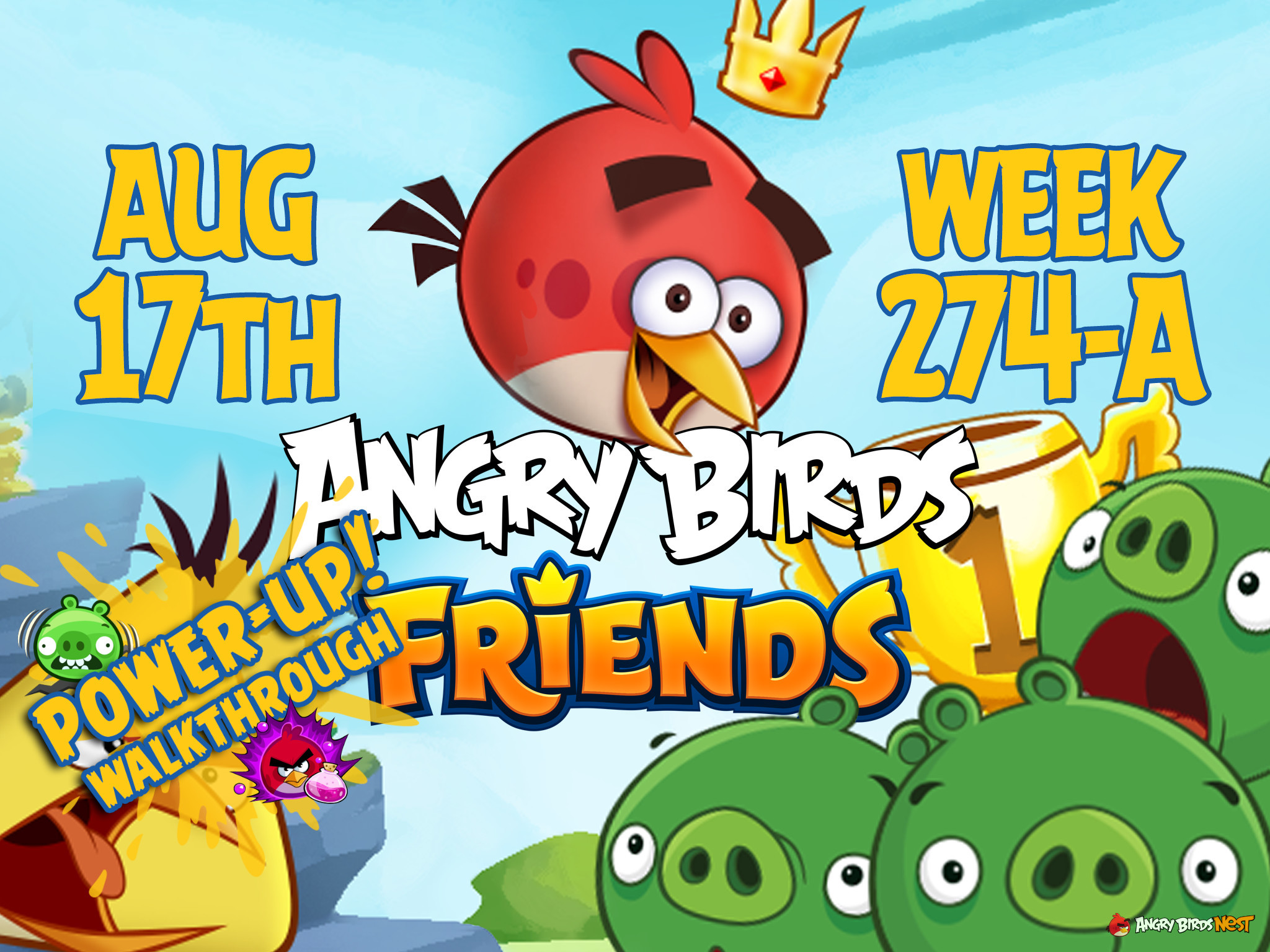 Angry Birds Friends Tournament Week 274-A Feature Image PU