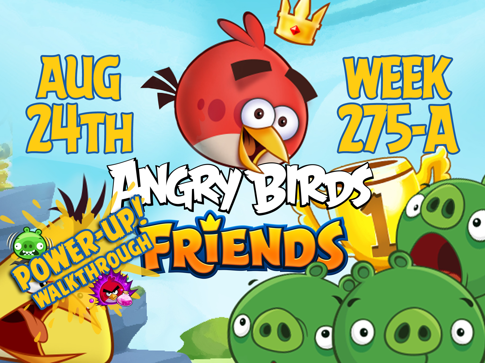 Angry Birds Friends Tournament Week 275-A Feature Image PU