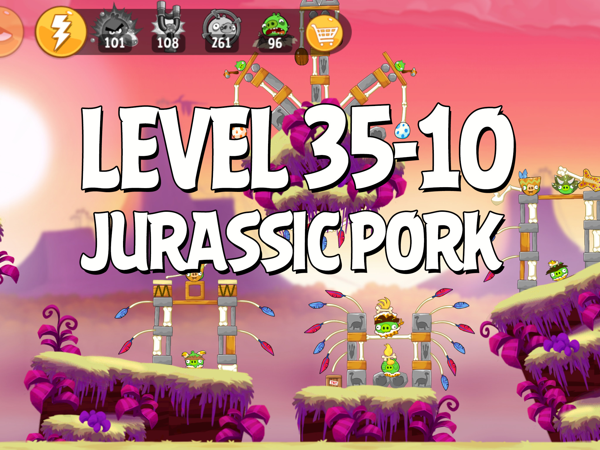 Angry-Birds-Jurassic-Pork-Level-35-10