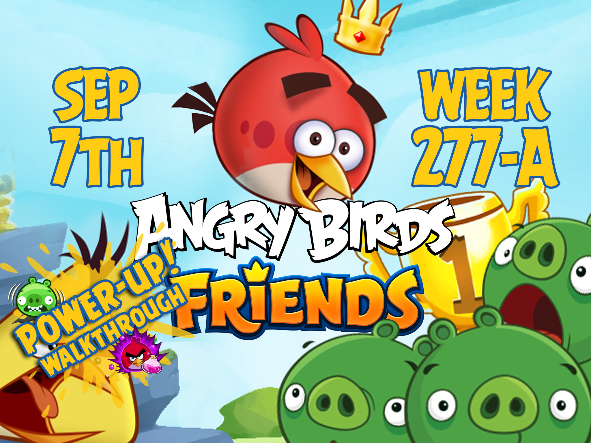 Angry Birds Friends Tournament Week 277-A Feature Image PU