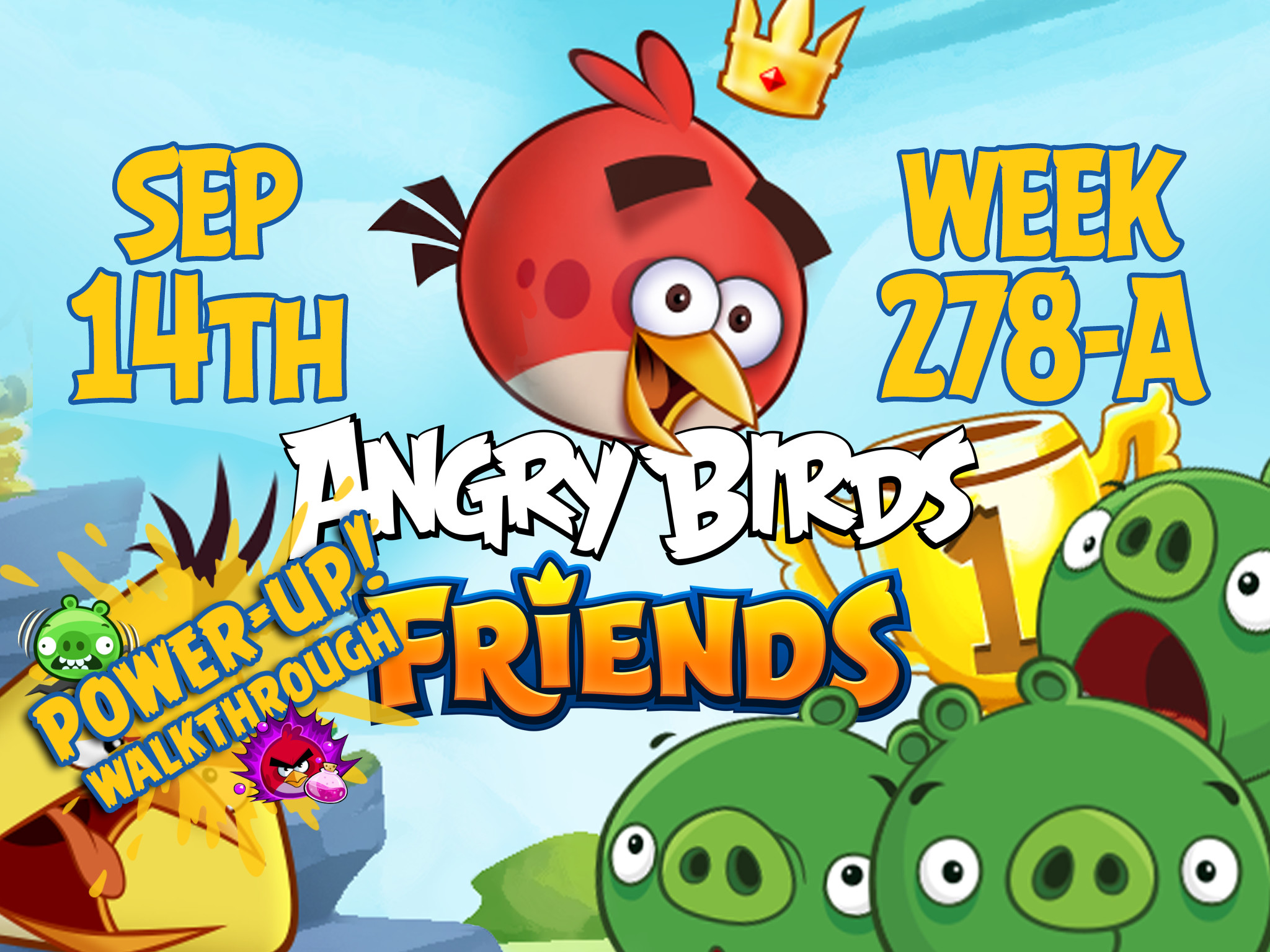 Angry Birds Friends Tournament Week 278-A Feature Image PU