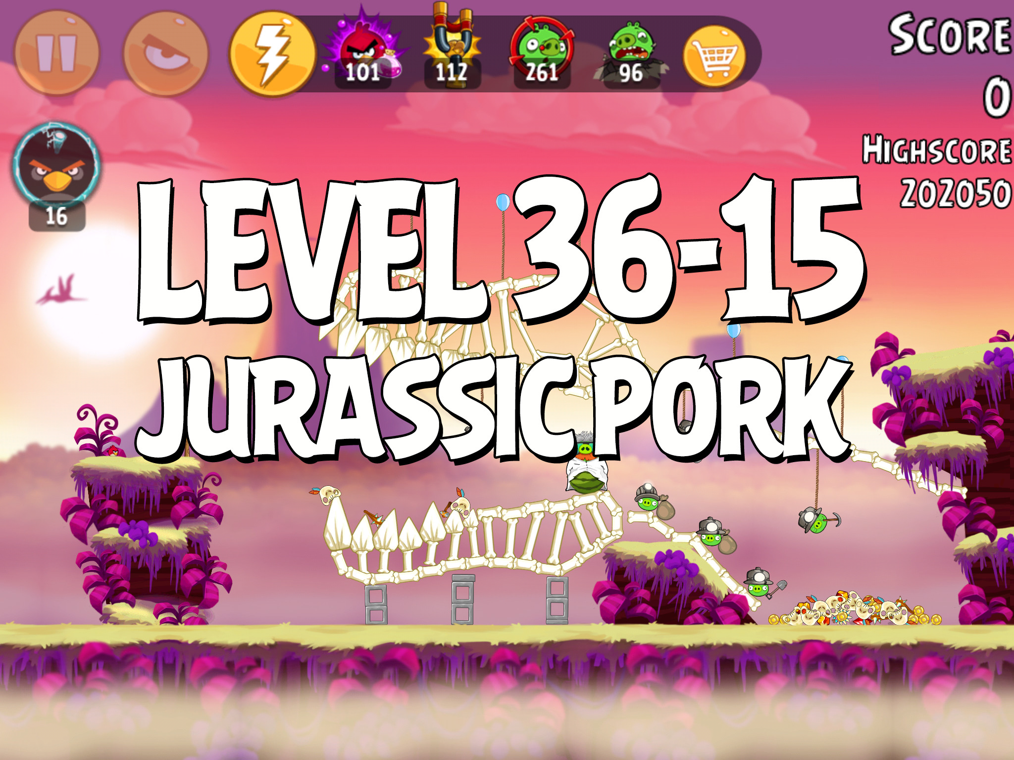 Angry-Birds-Jurassic-Pork-Level-36-15