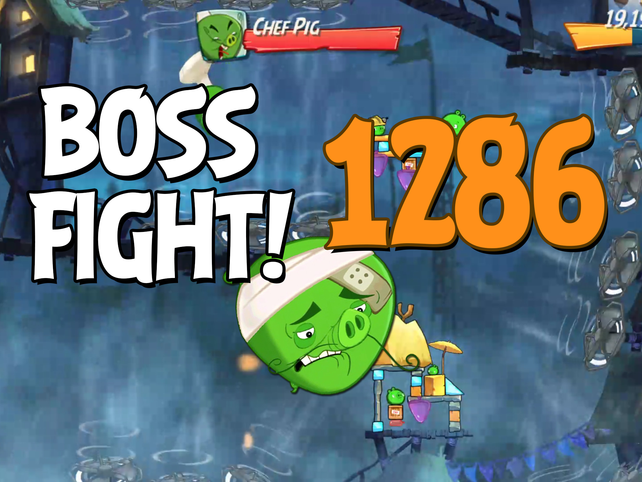 Angry Birds 2 Boss Fight Level 1286