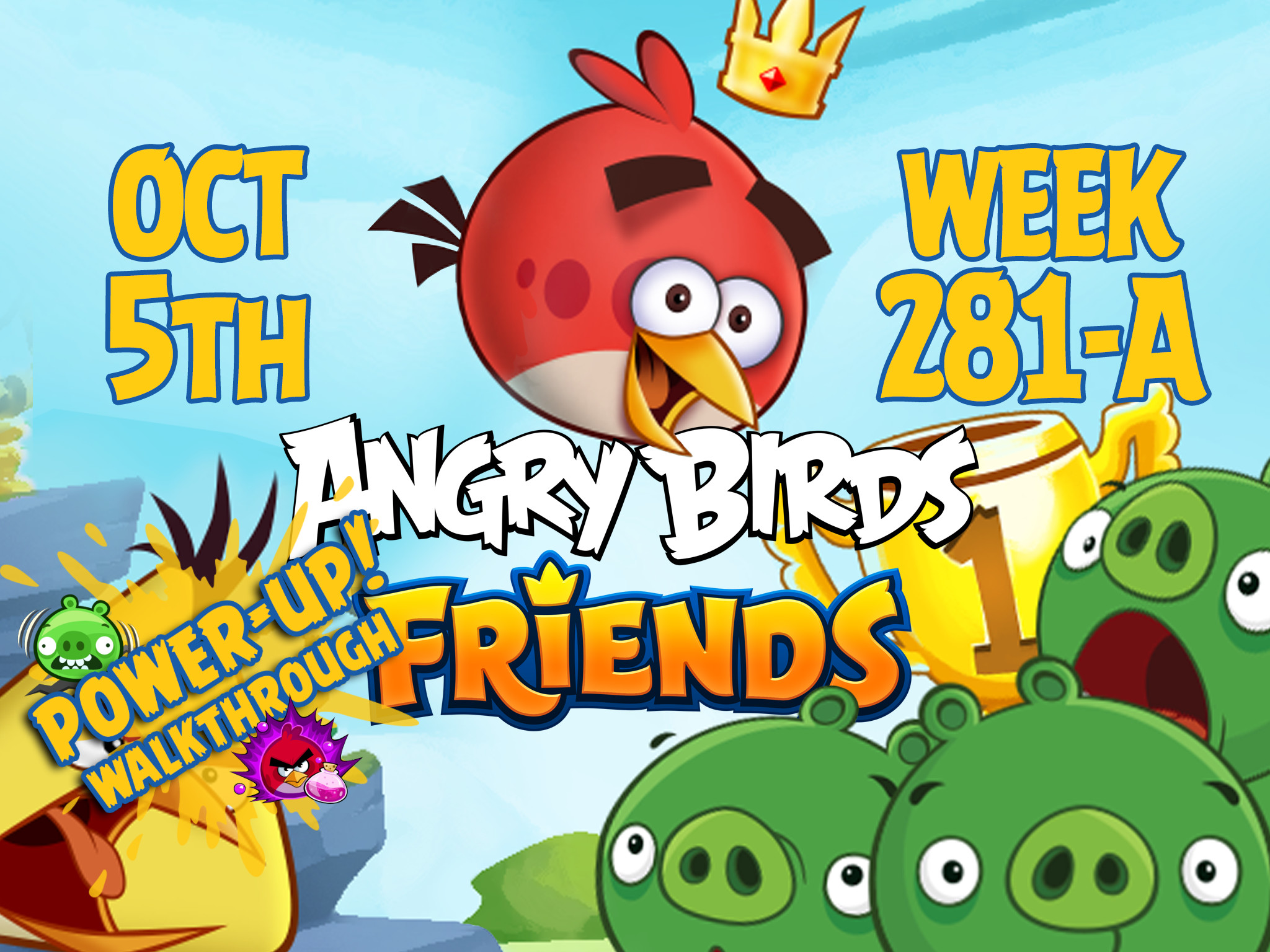 Angry Birds Friends Tournament Week 281-A Feature Image PU