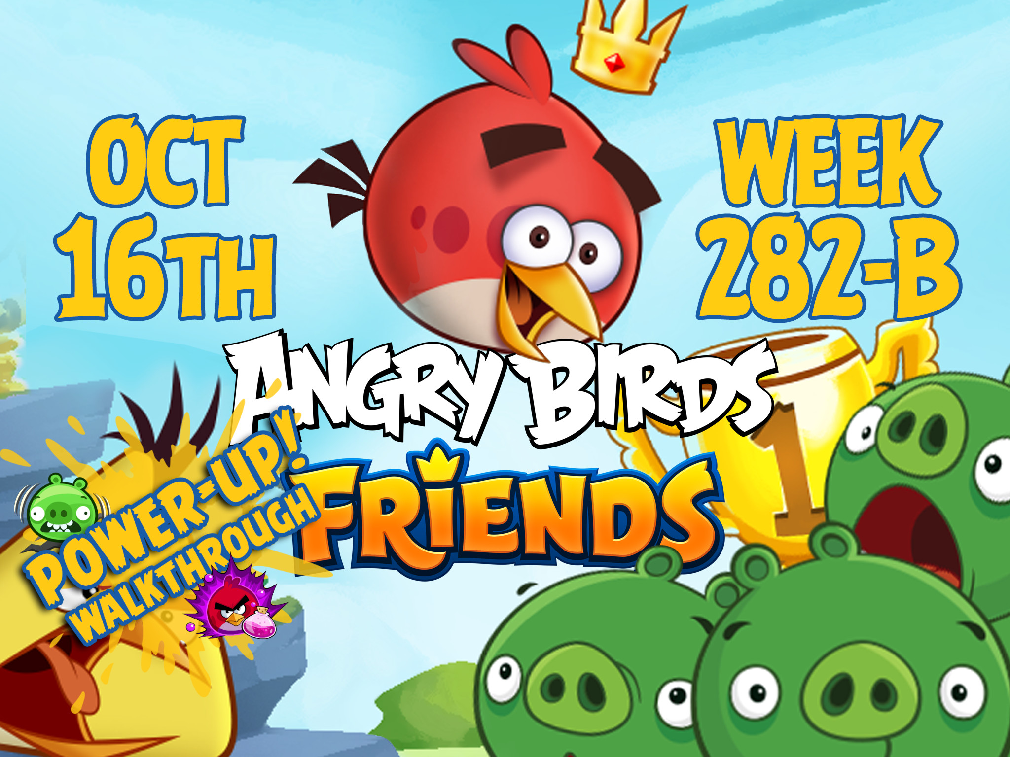 Angry Birds Friends Tournament Week 282-B Feature Image PU