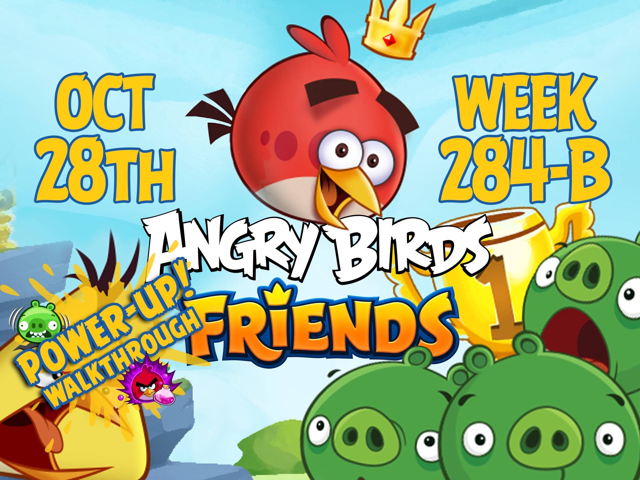 Angry Birds Friends Tournament Week 284-B Feature Image PU