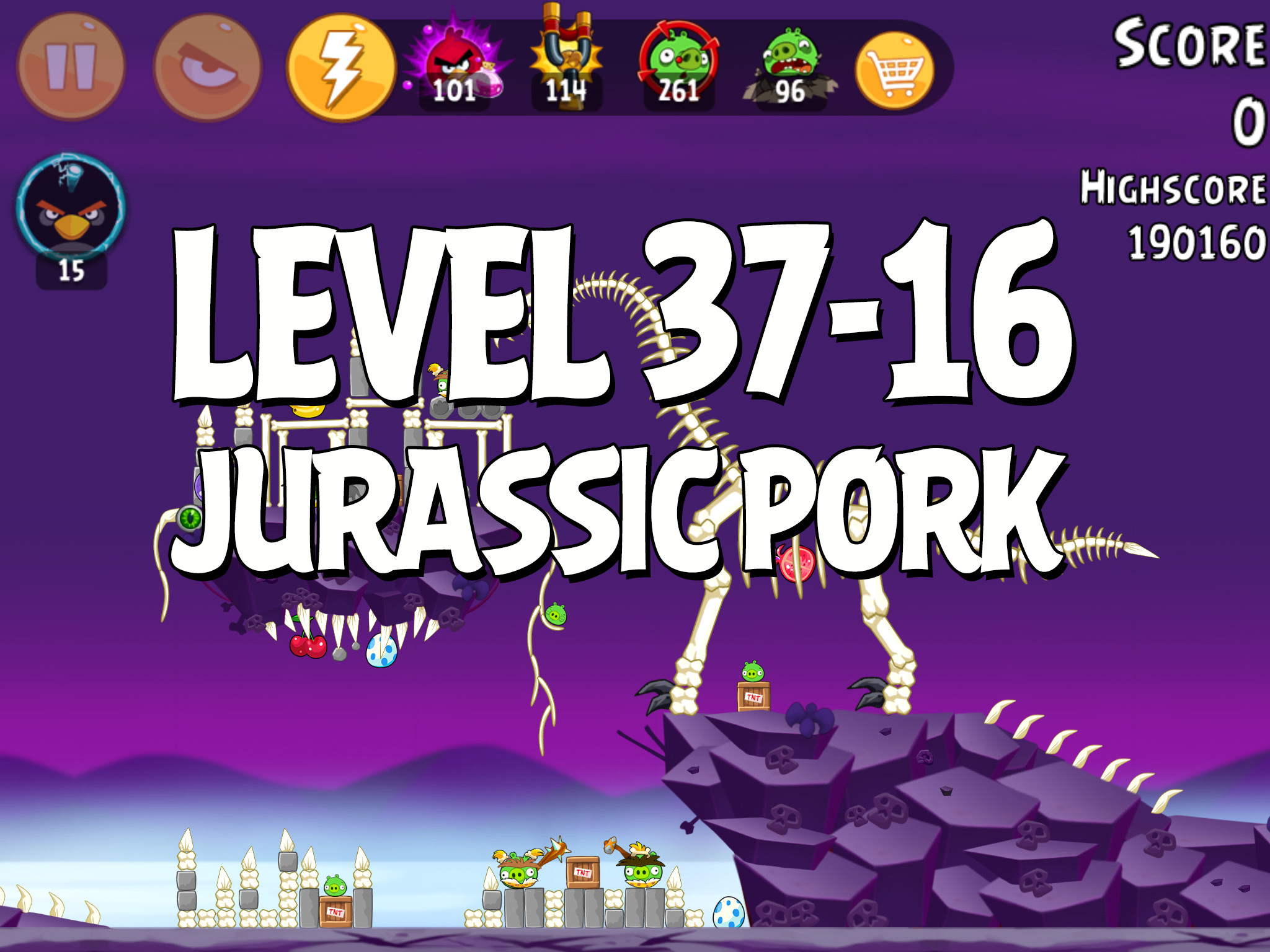 Angry-Birds-Jurassic-Pork-Level-37-16