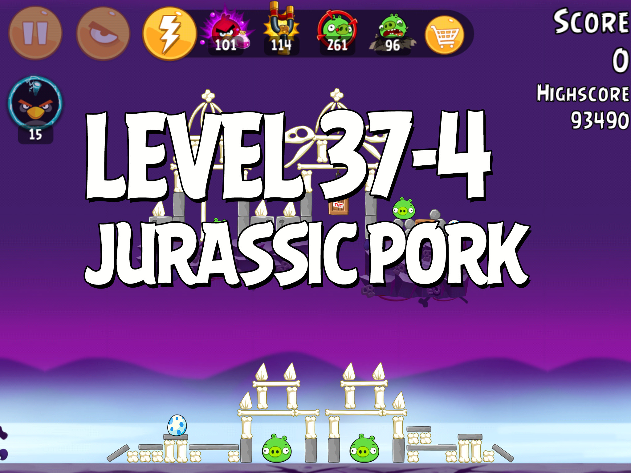 Angry-Birds-Jurassic-Pork-Level-37-4