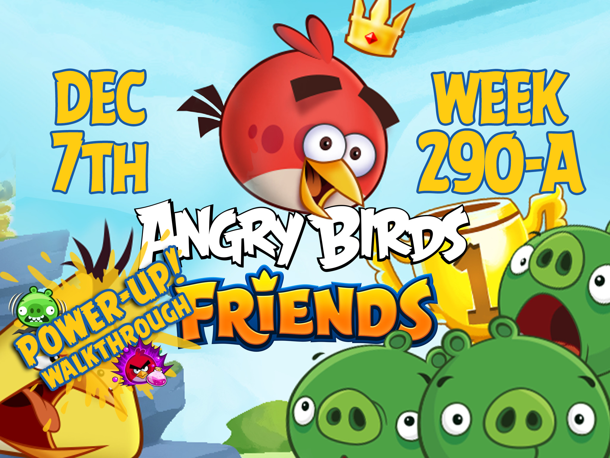 Angry Birds Friends Tournament Week 290-A Feature Image PU