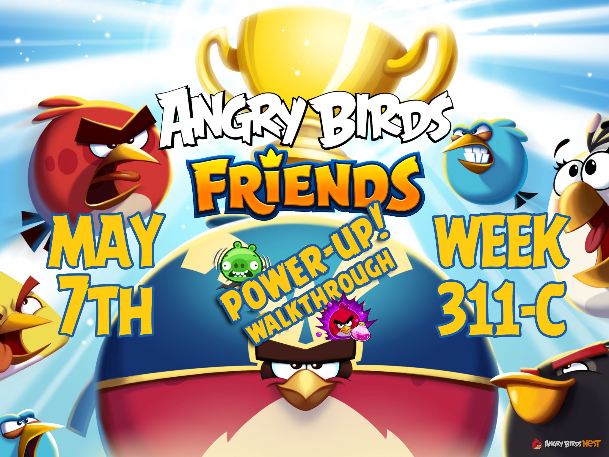 Angry Birds Friends Tournament Week 311-C Feature Image PU