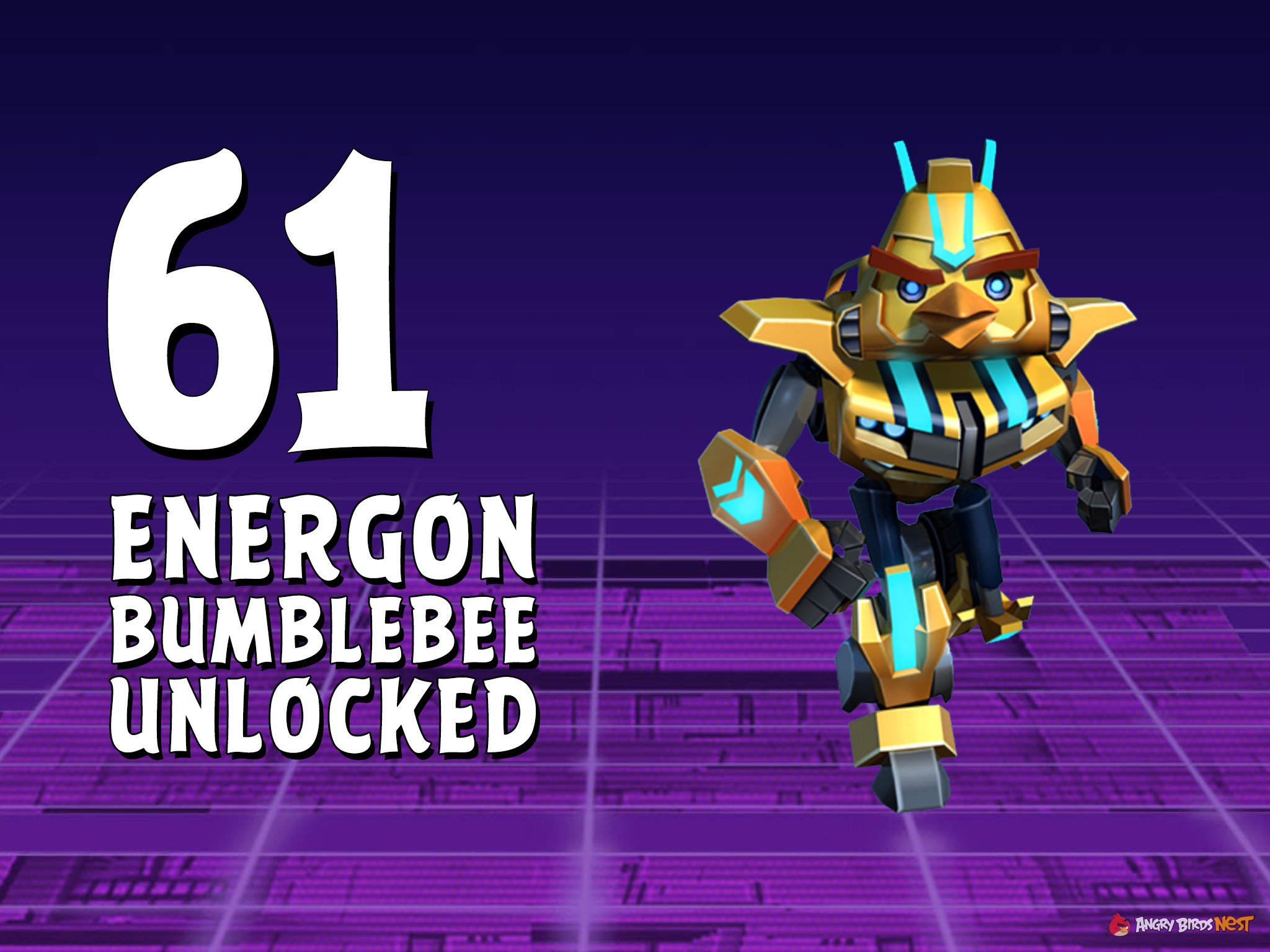 Angry Birds Transformers Energon Bumblebee Unlocked