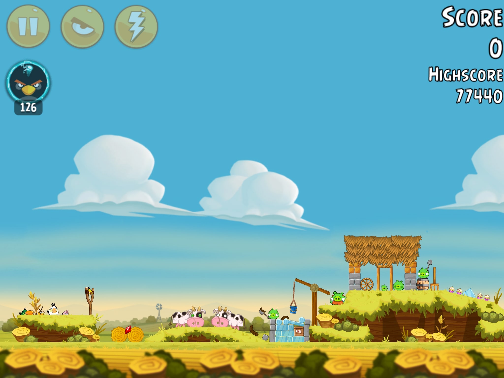 Angry Birds Piggy Farm Level 32-11