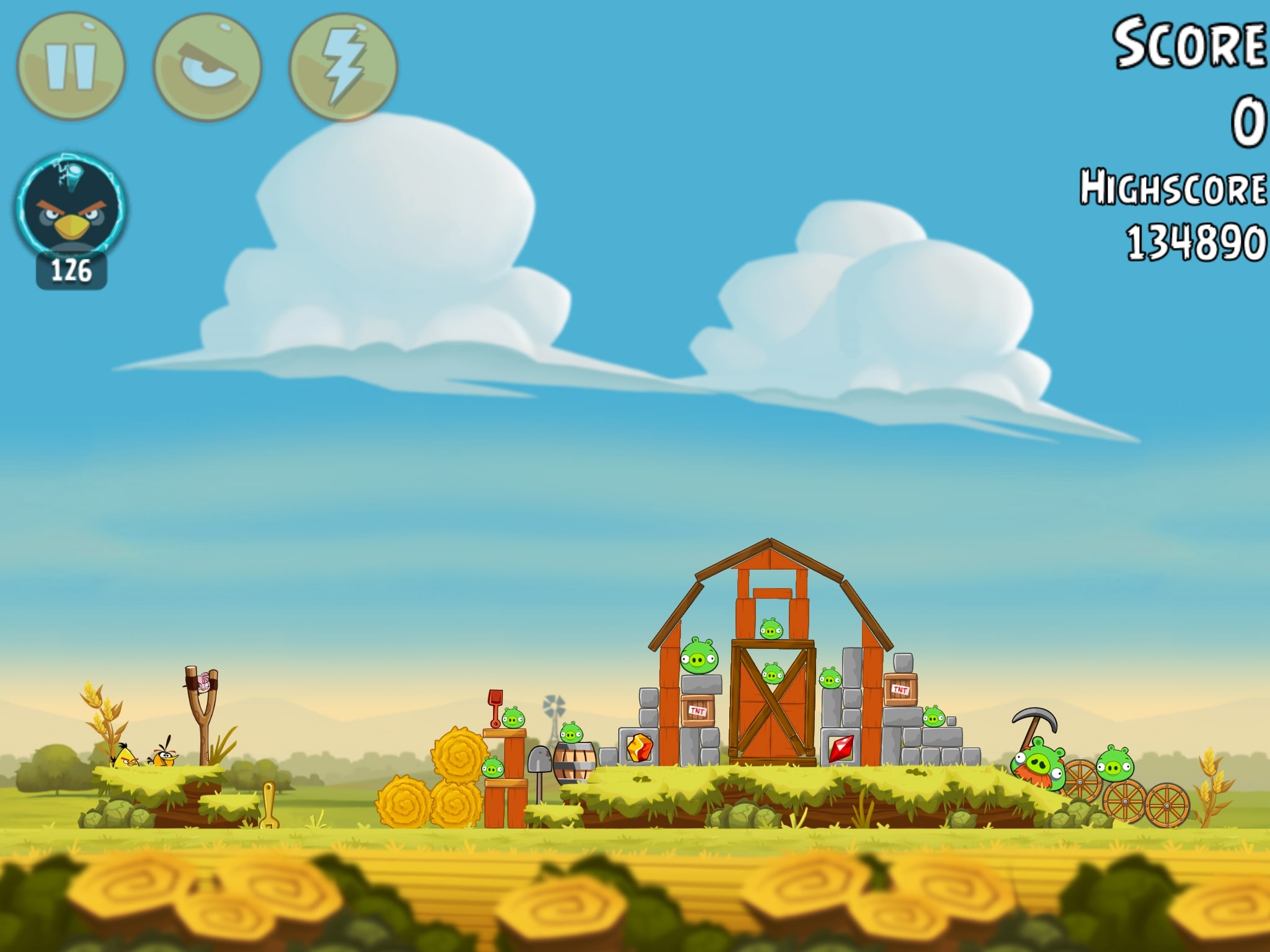 Angry Birds Piggy Farm Level 32-5