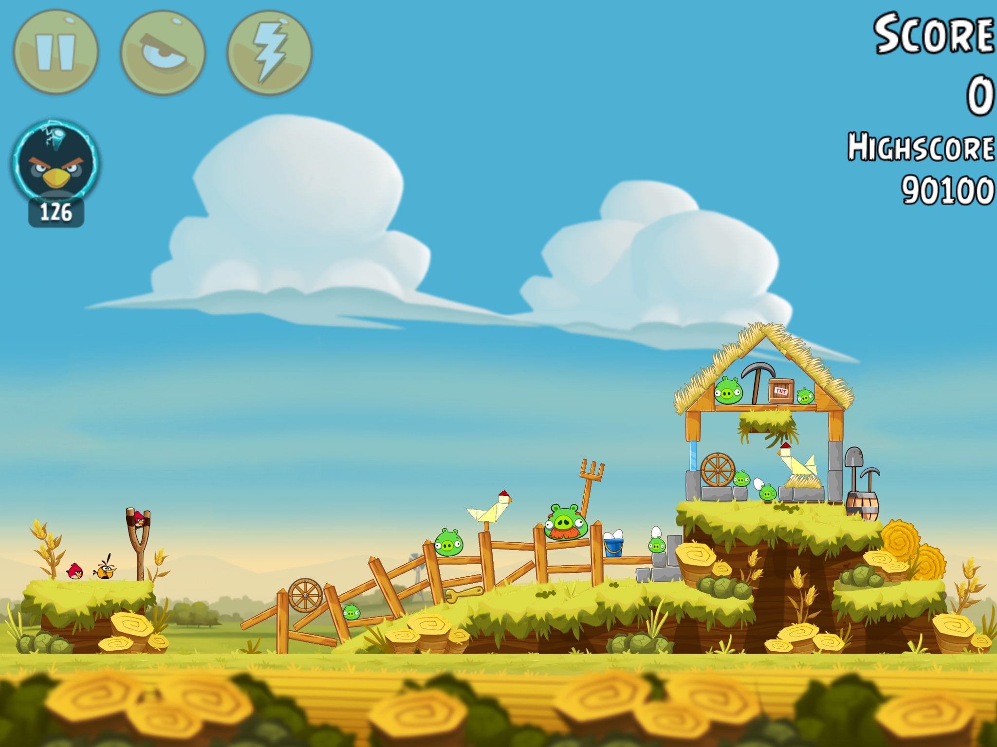 Angry Birds Piggy Farm Level 32-7