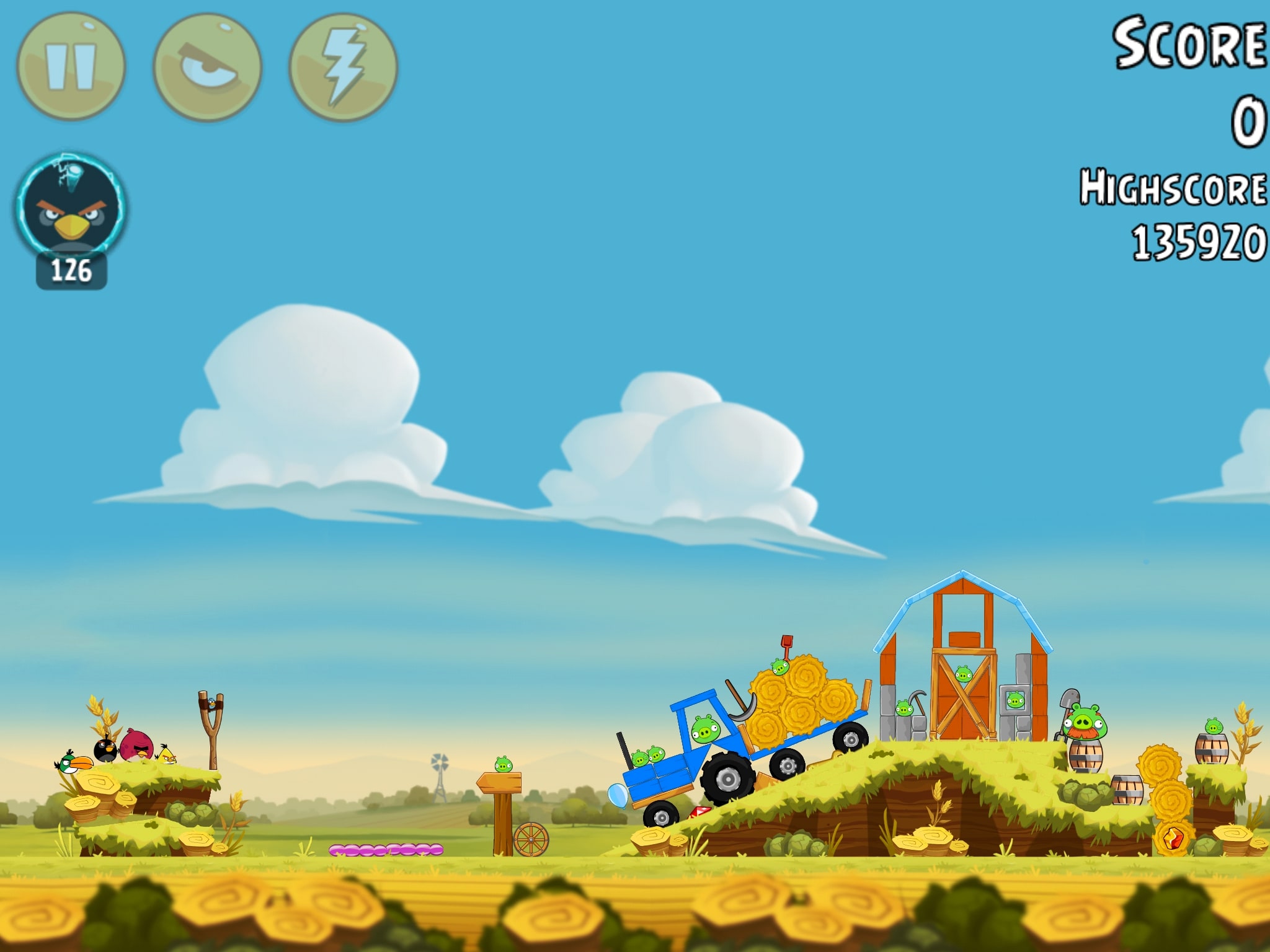 Angry Birds Piggy Farm Level 32-8