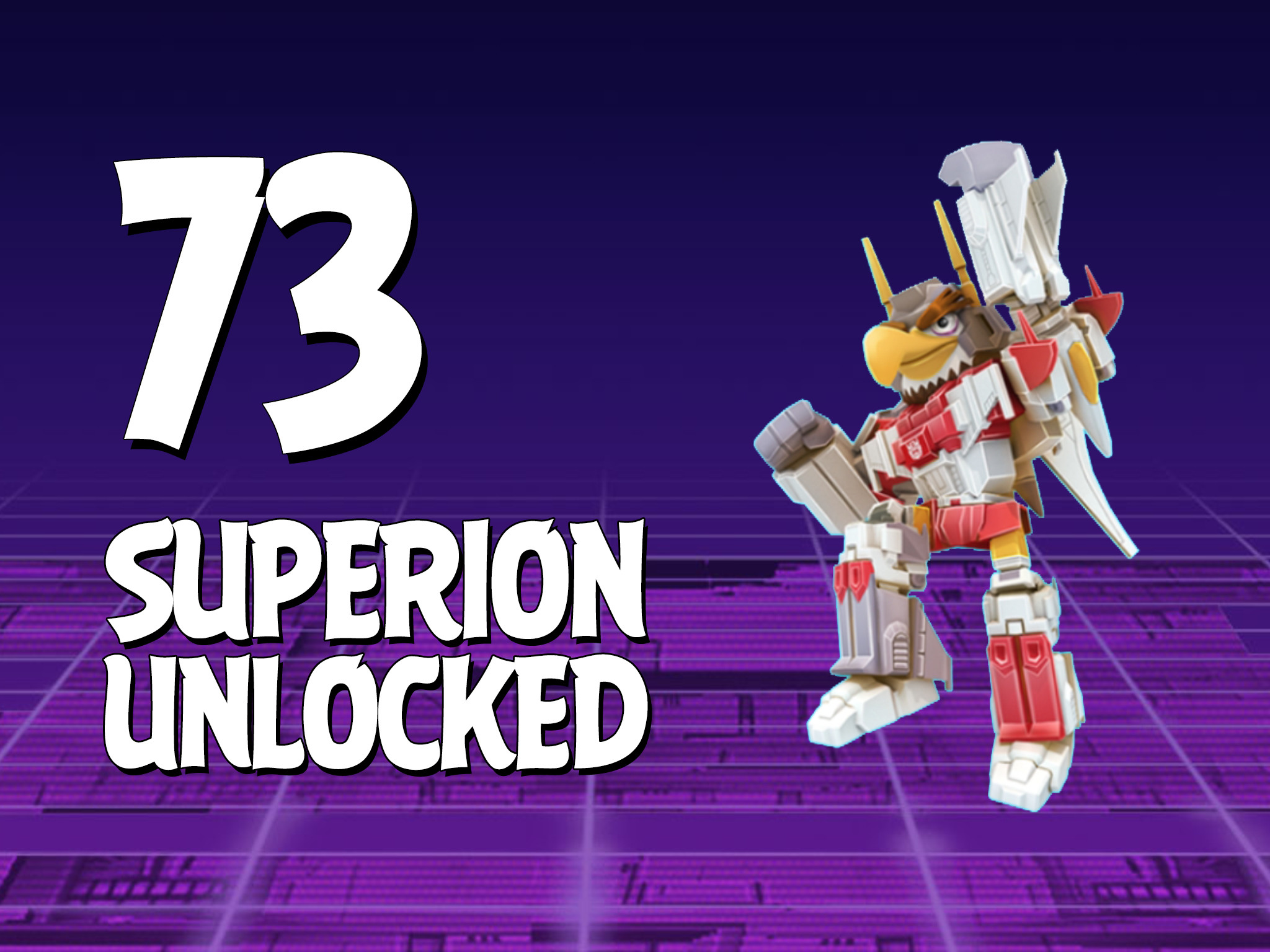 Angry Birds Transformers Superion Unlocked