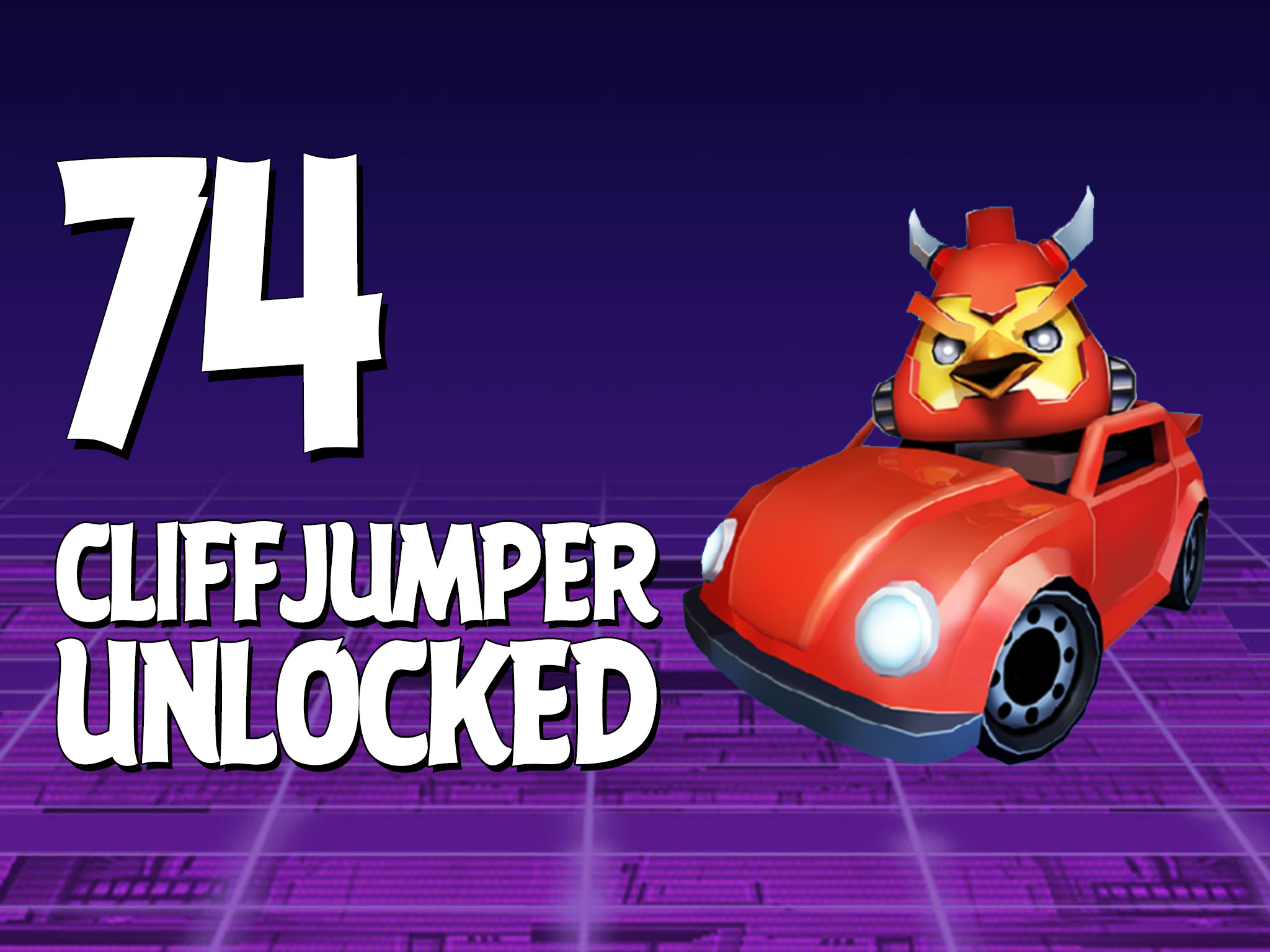 Angry Birds Transformers Cliffjumper Unlocked
