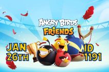 Angry Birds Friends 2023 Tournament T1191 On Now!
