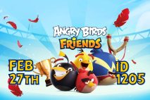 Angry Birds Friends 2023 Tournament T1205 On Now!