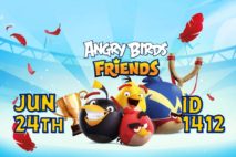 Angry Birds Friends 2024 Tournament T1412 On Now!
